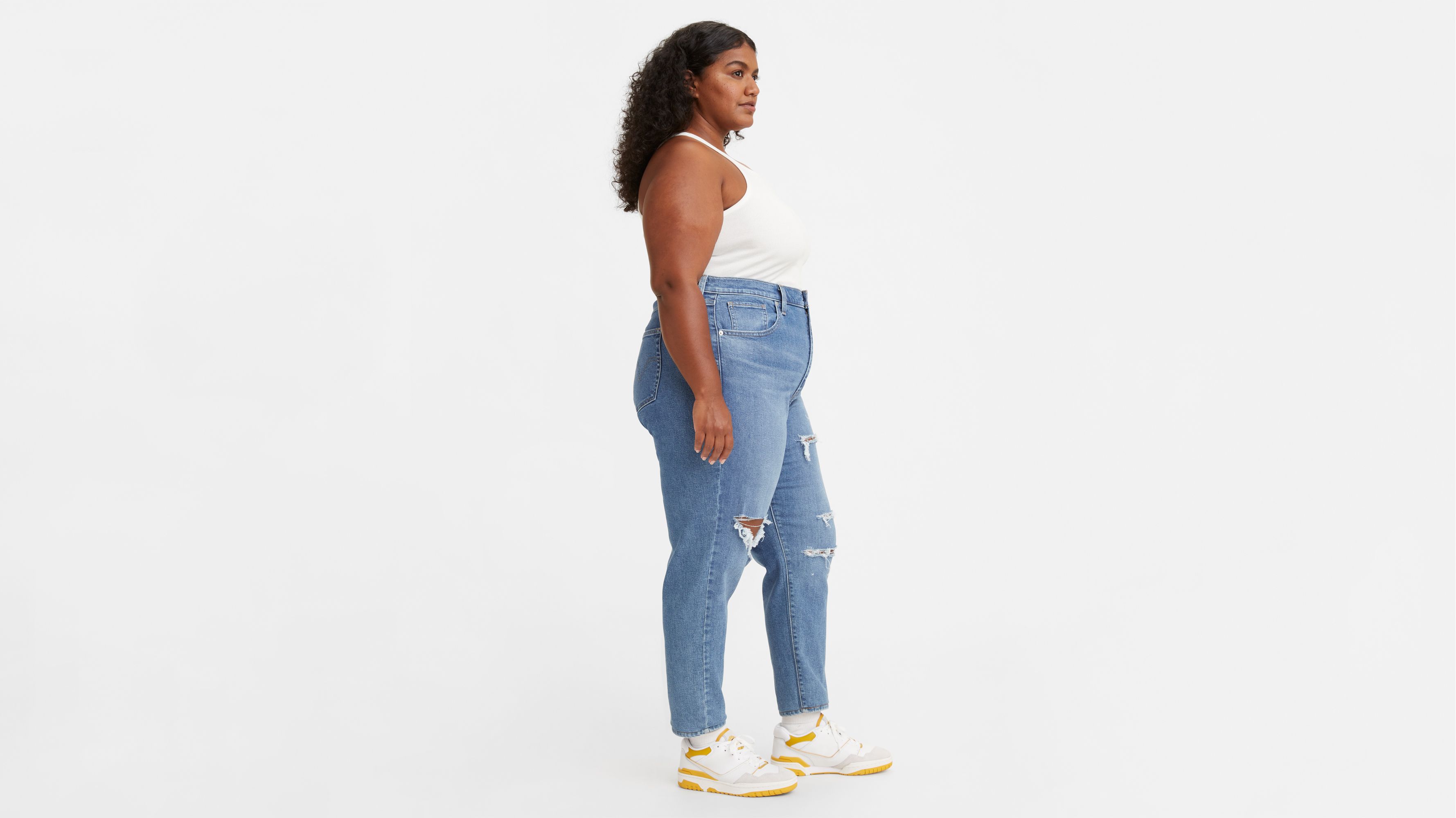 High Waisted Mom Women's Jeans (plus Size) - Medium Wash | Levi's® US