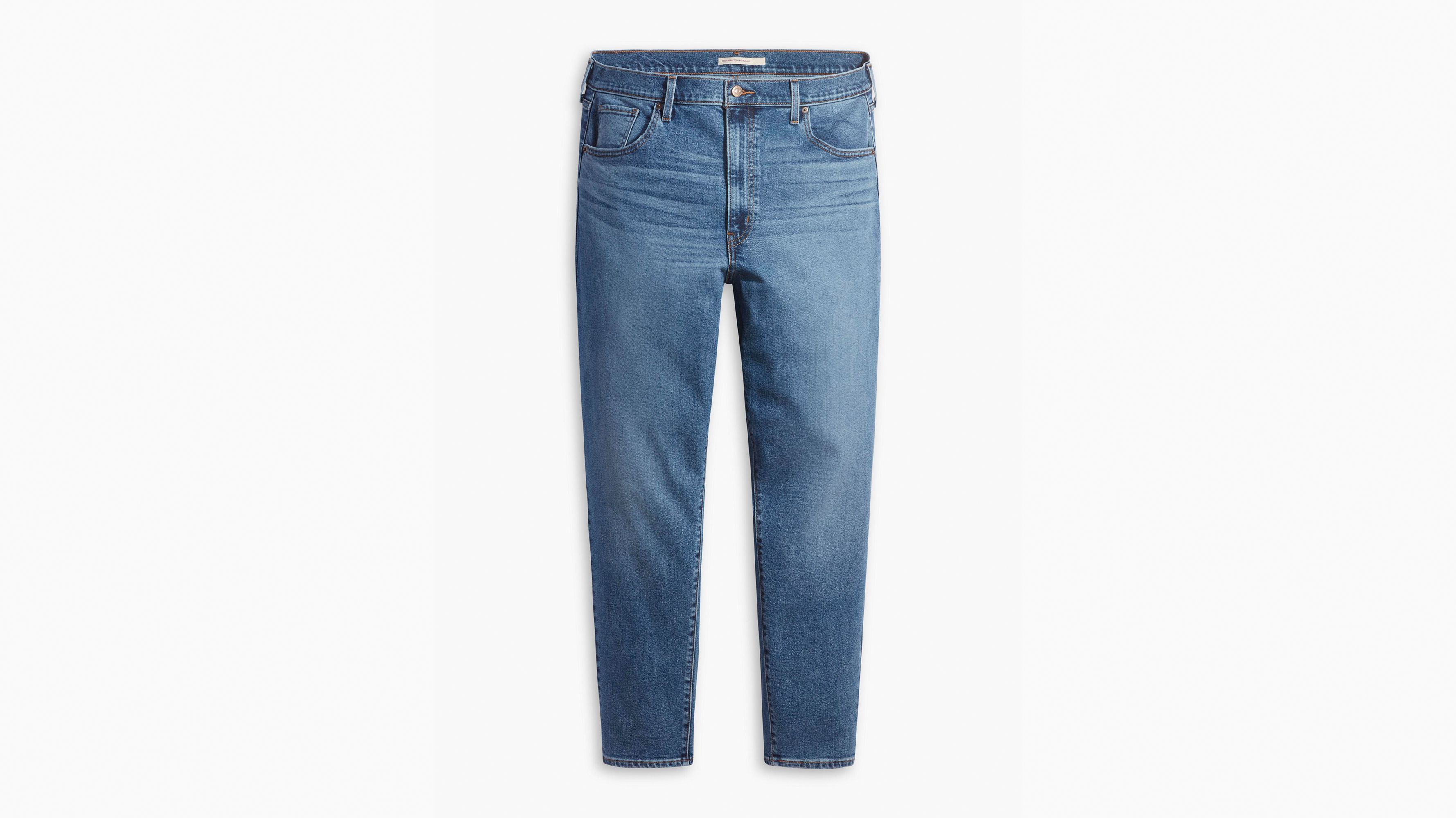 High Waisted Mom Women's Jeans (Plus Size) 4