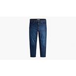 High Waisted Mom Women's Jeans (Plus Size) 4