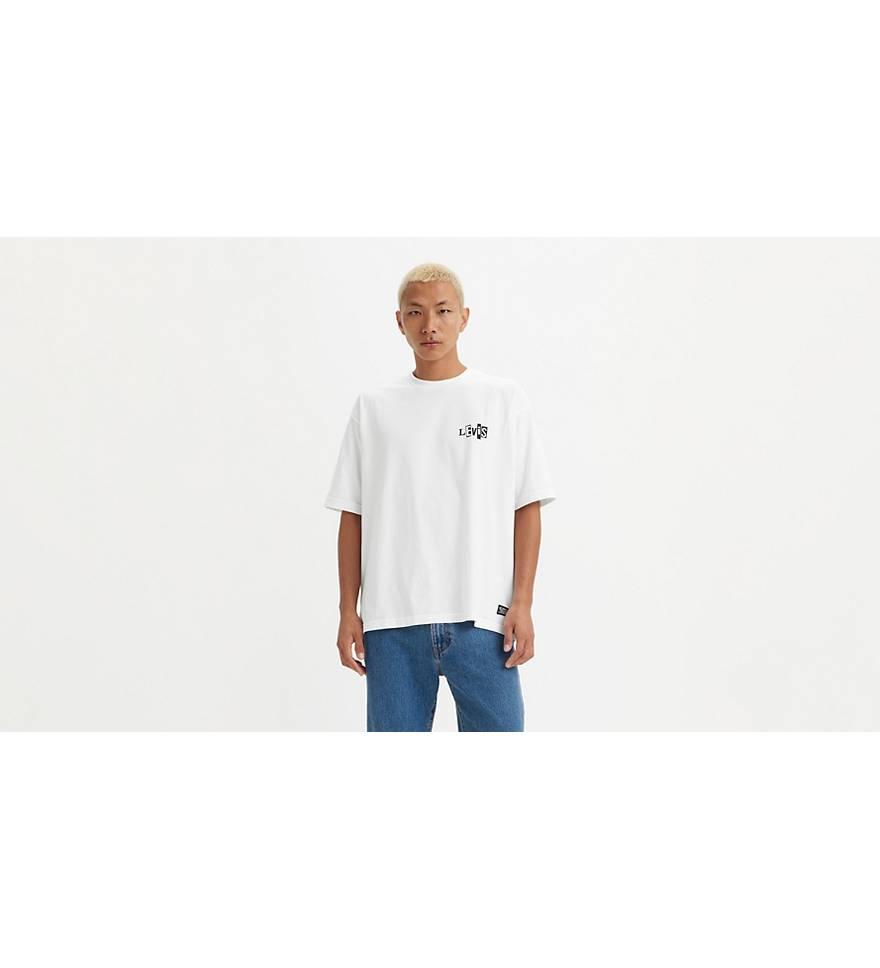 Levi's® Skate Graphic Boxy T-shirt - White | Levi's® US