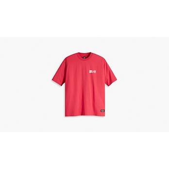 Levi\'s® Skate Graphic Boxy T-shirt - Red | Levi\'s® US | Sport-T-Shirts