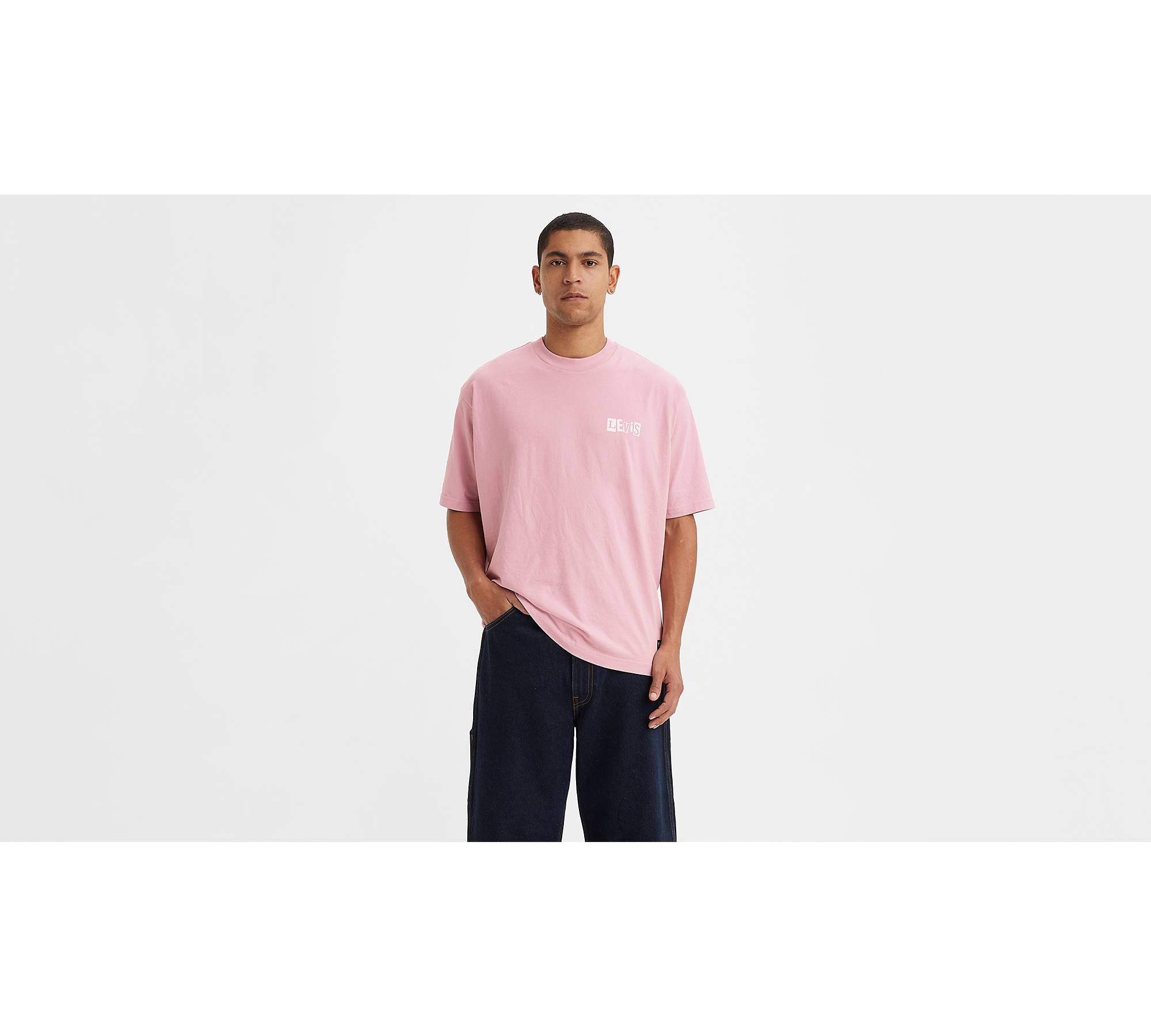 Levi's Skate - Rose - T-shirt Homme