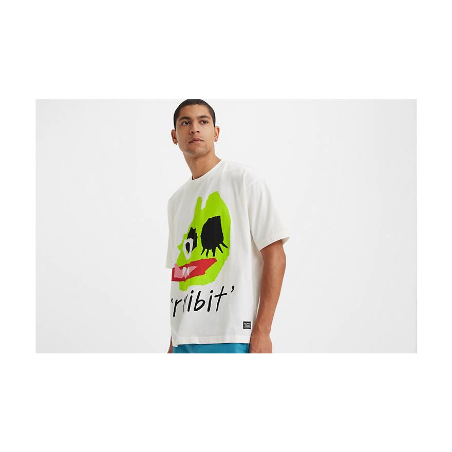 Levi's® Skateboarding Boxy Graphic T-shirt - White | Levi's® US