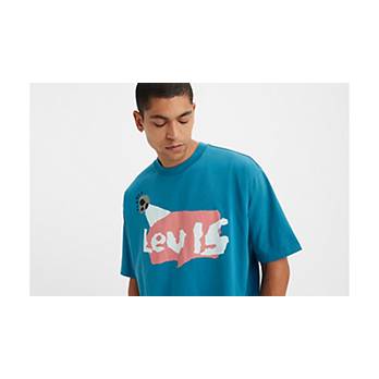 Levi's® Skateboarding Boxy Graphic T-shirt - Blue