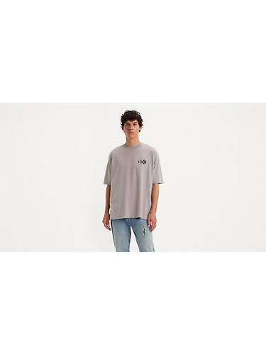 Levis Skateboarding Graphic Boxy T-shirt,Silver Fox - Grey