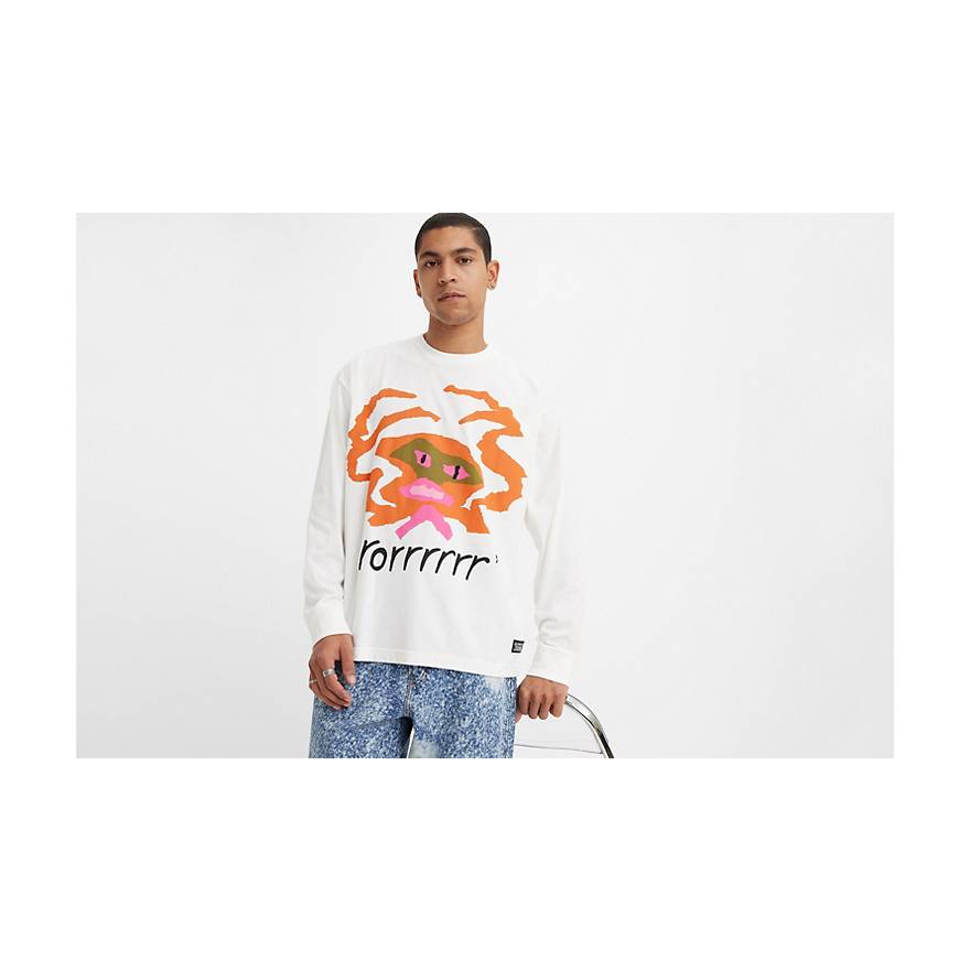 Levi's® Skate™ Graphic Box T-shirt met lange mouwen 1