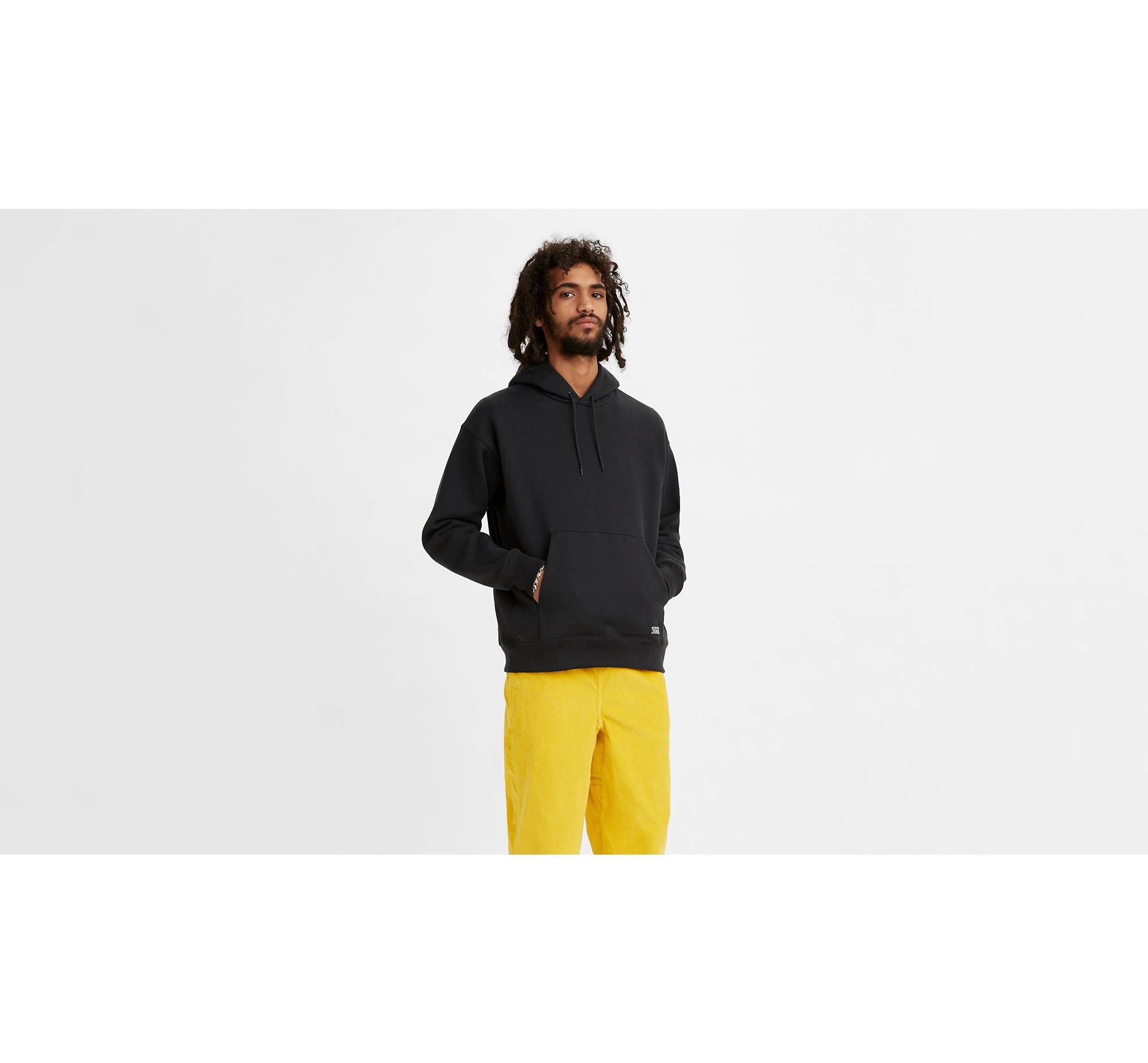 Levi's® Skateboarding Hooded Sweatshirt - Black