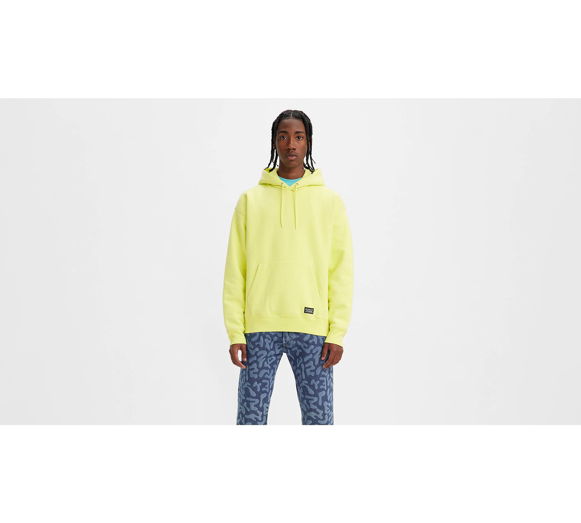 Levi's® Skate™ Hooded Sweatshirt - Green | Levi's® GR