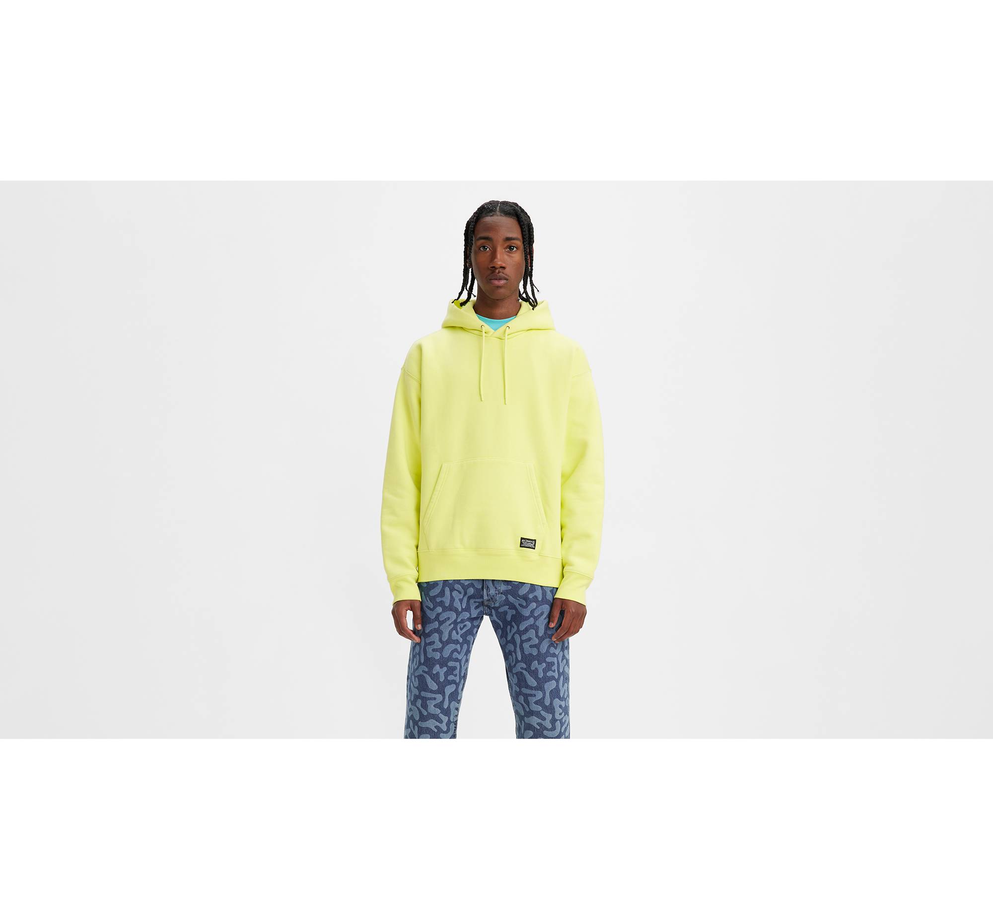 Levi's® Skate™ Hooded Sweatshirt - Green | Levi's® AD