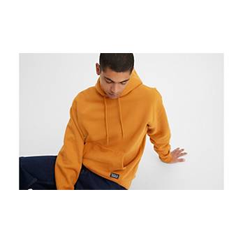Levi's® Skate™ Hooded Sweatshirt - Orange | Levi's® GB