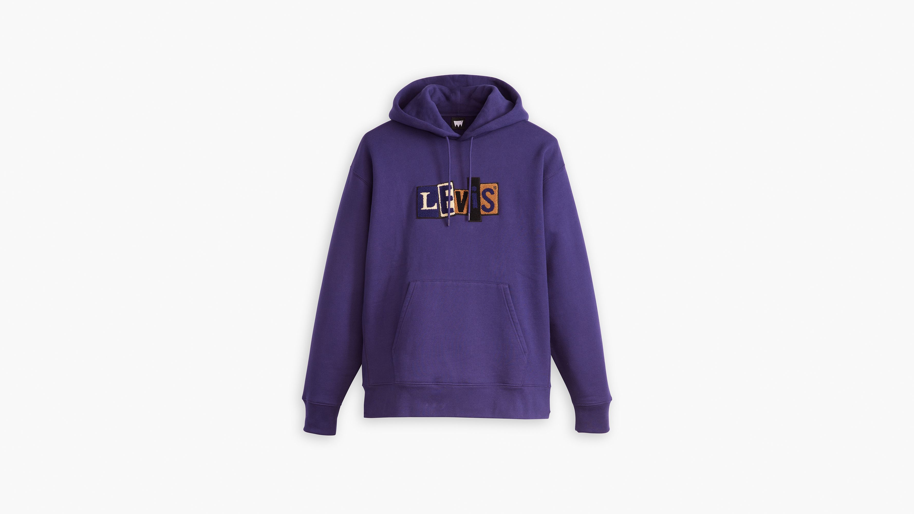 Levi's Skateboarding Hooded Sweatshirt In Chenille Patch