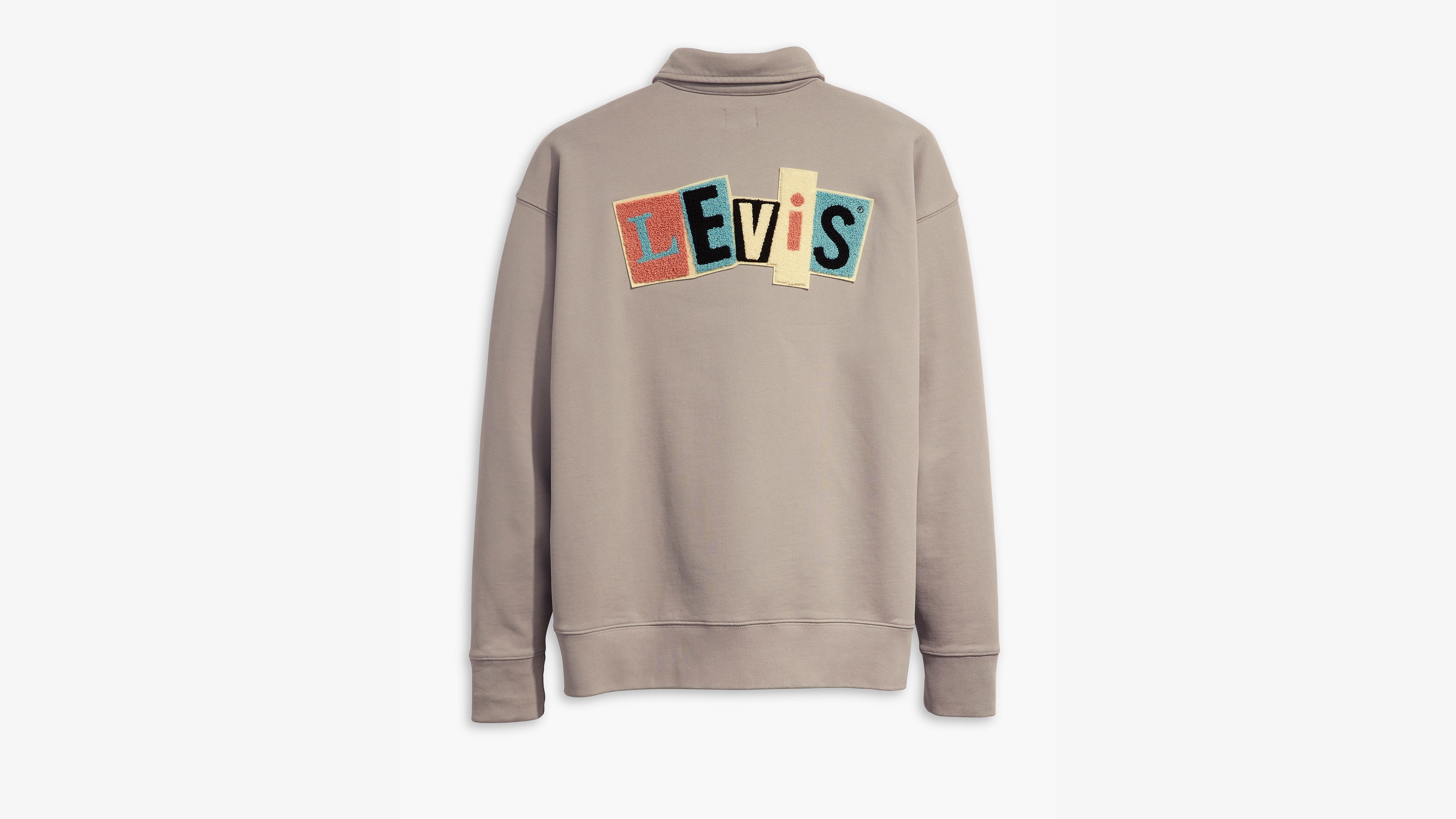 Levi's® Skateboarding Quarter Zip Sweatshirt - Levi's Jeans, Jackets &  Clothing