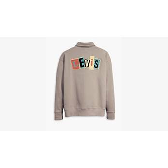 Levi's® Skateboarding™ Quarter-zip Sweatshirt - Grey