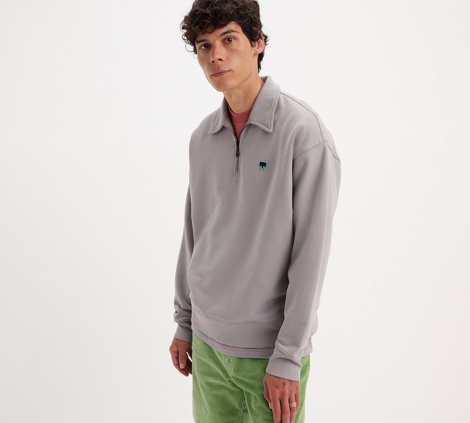 Levi's® Skateboarding™ Quarter-Zip Sweatshirt 1