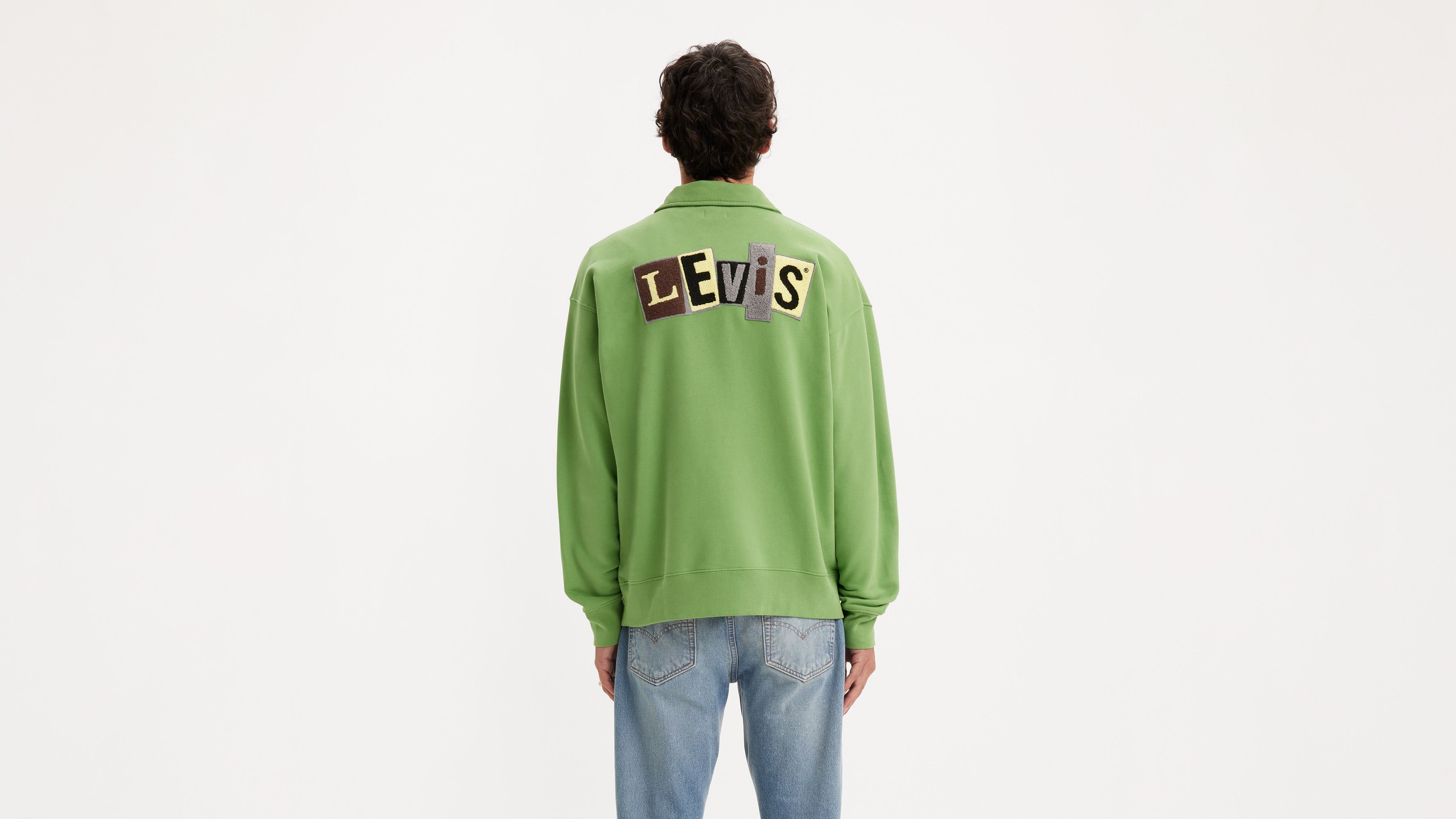 Levi's® Skateboarding Quarter-zip Sweatshirt - Green