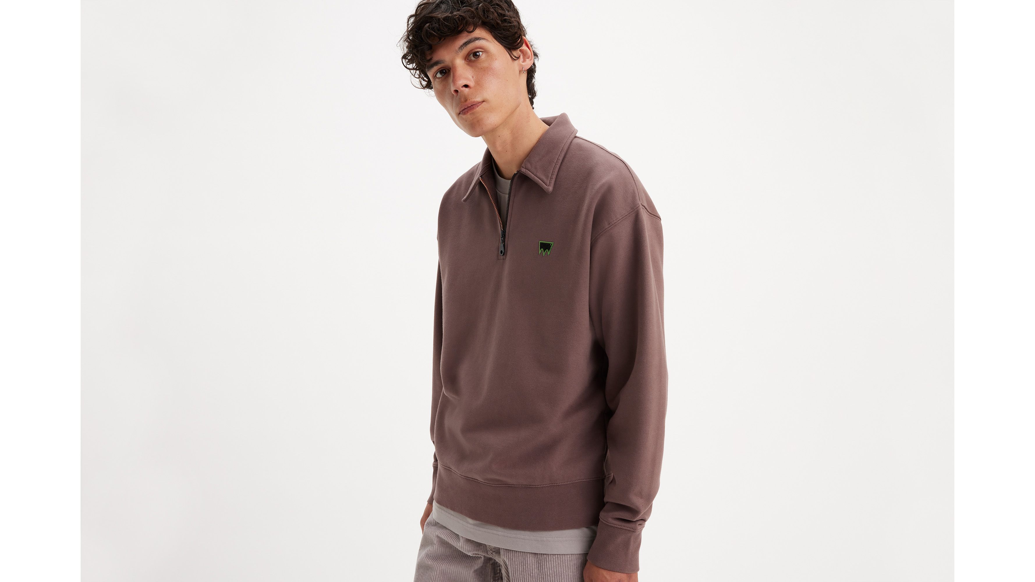 Levi's® Skateboarding™ Quarter-Zip Sweatshirt