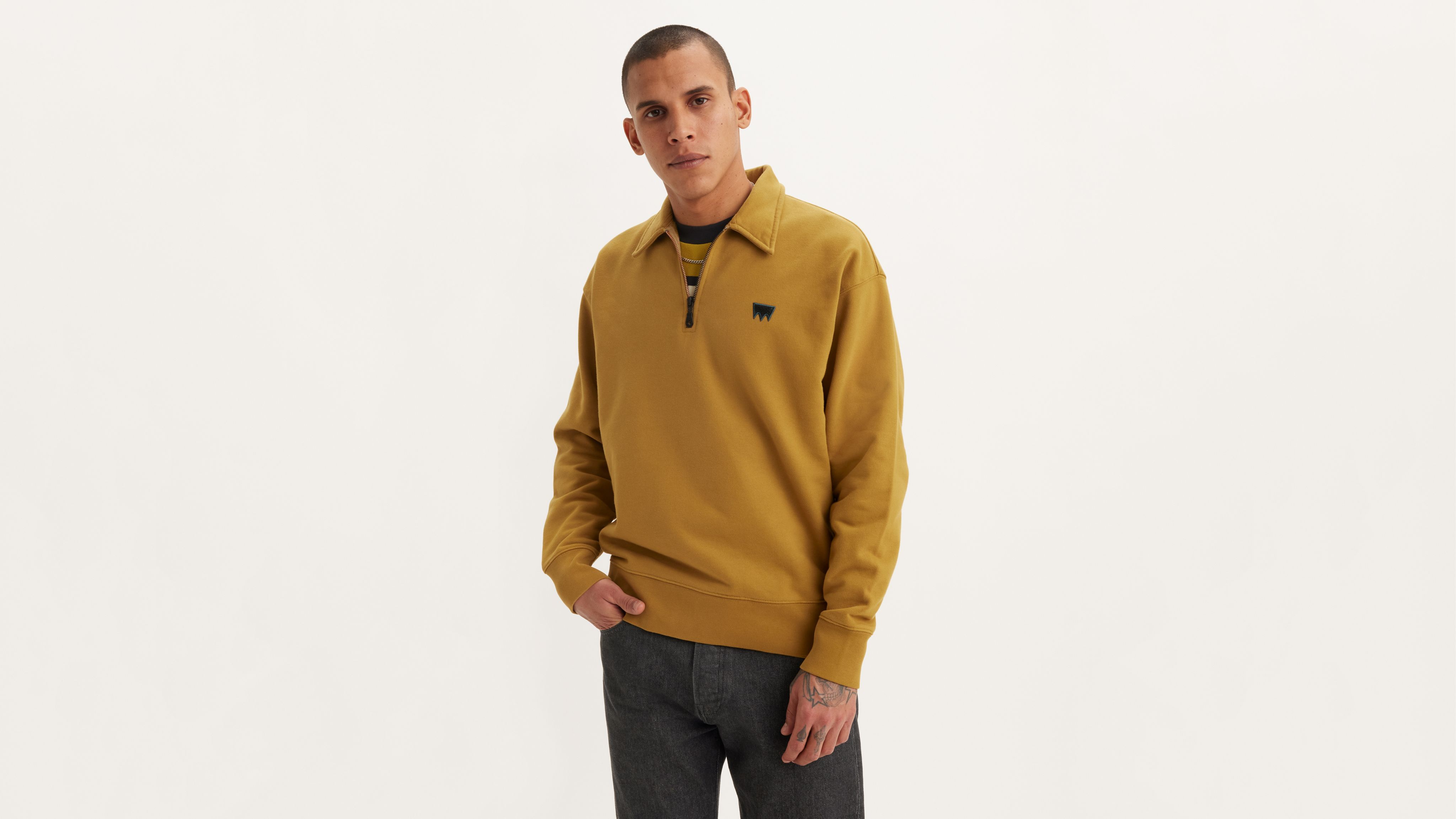 Levi’s® Skateboarding Men’s Quarter-Zip Sweatshirt