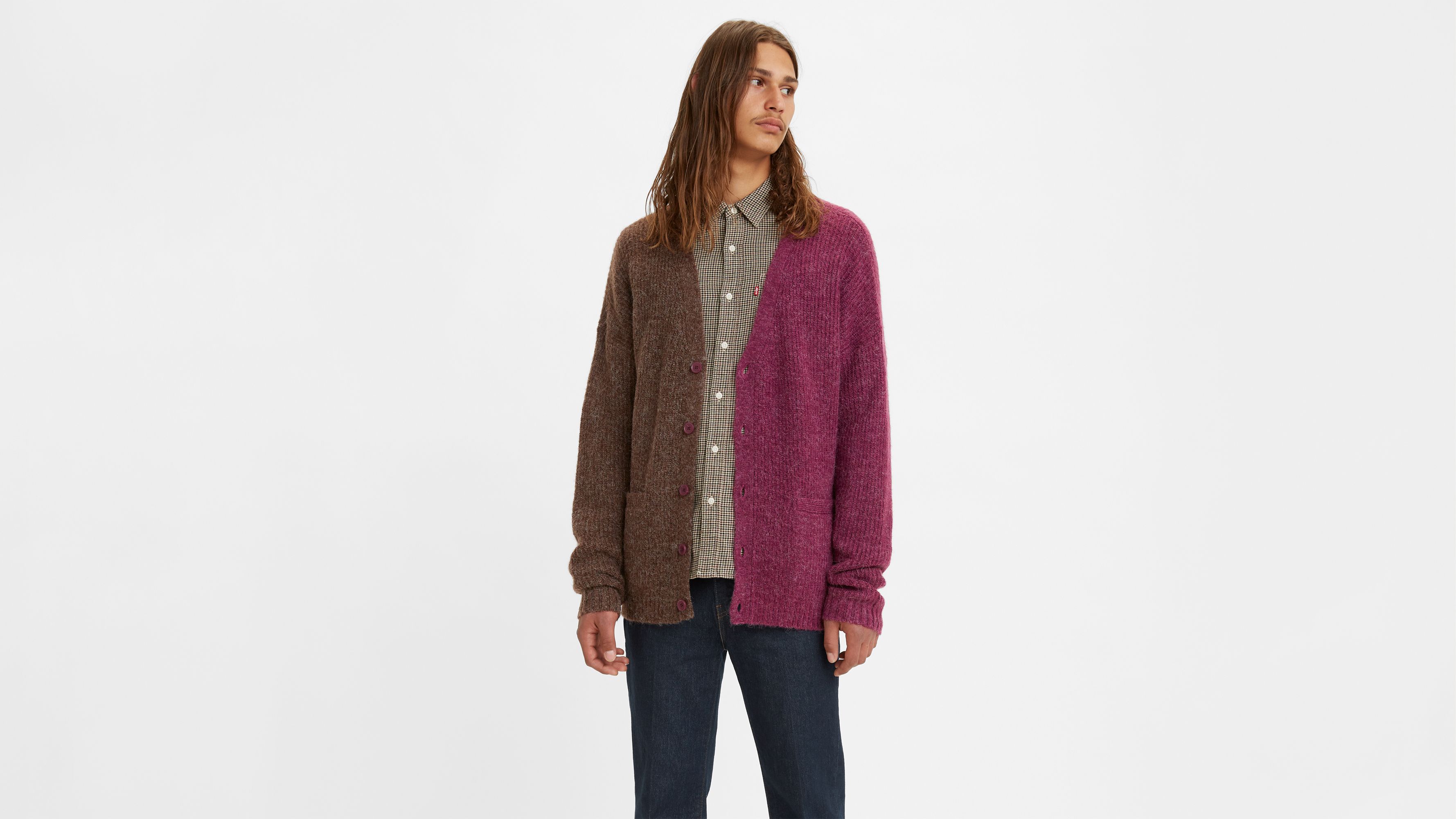 Split Coit Boxy Cardigan Red Levi s US