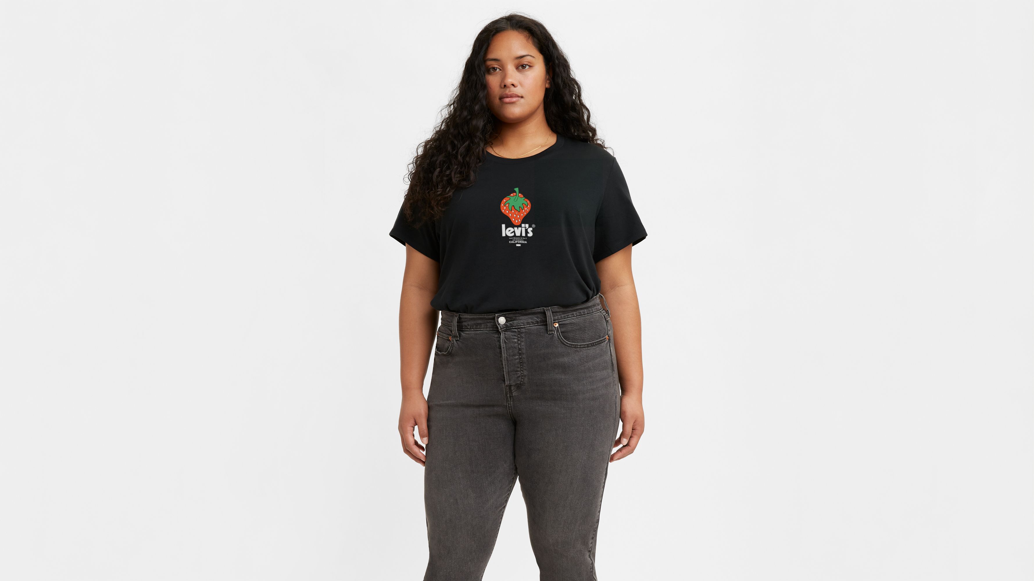 Women's plus size levi t shirt new arrivals