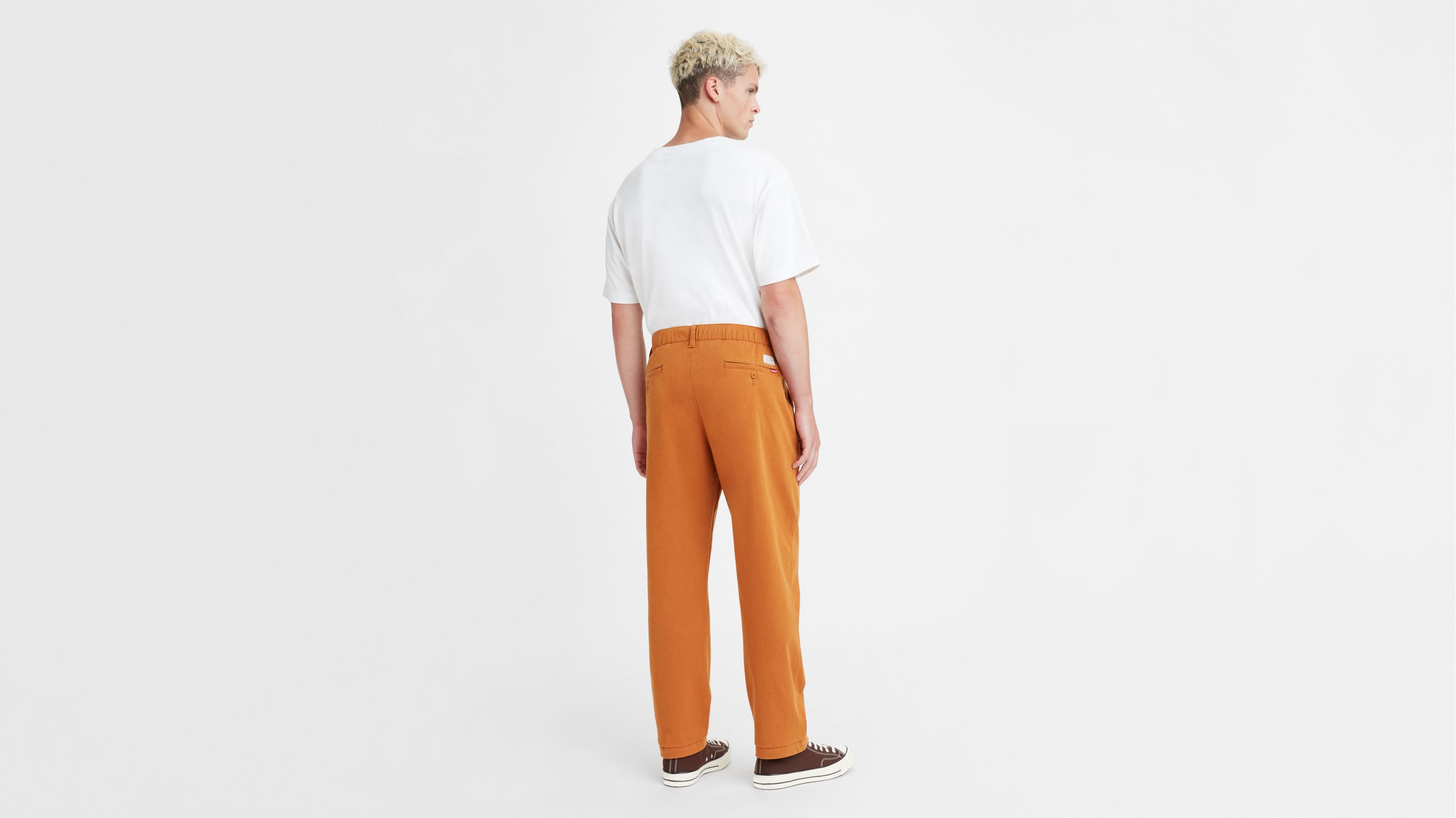 Levi's® Xx Chino Ez Waist Taper Fit Men's Pants - Orange | Levi's® US