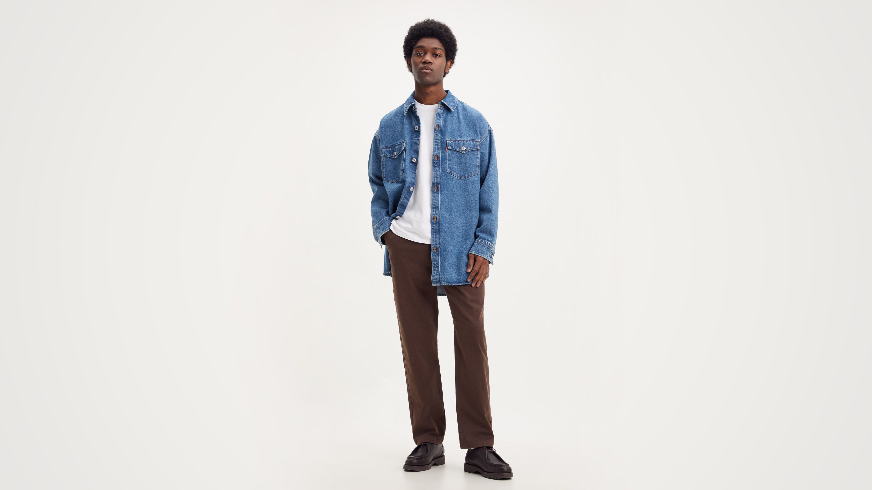 Levi's® Xx Chino Ez Waist Taper Fit Men's Pants - Brown
