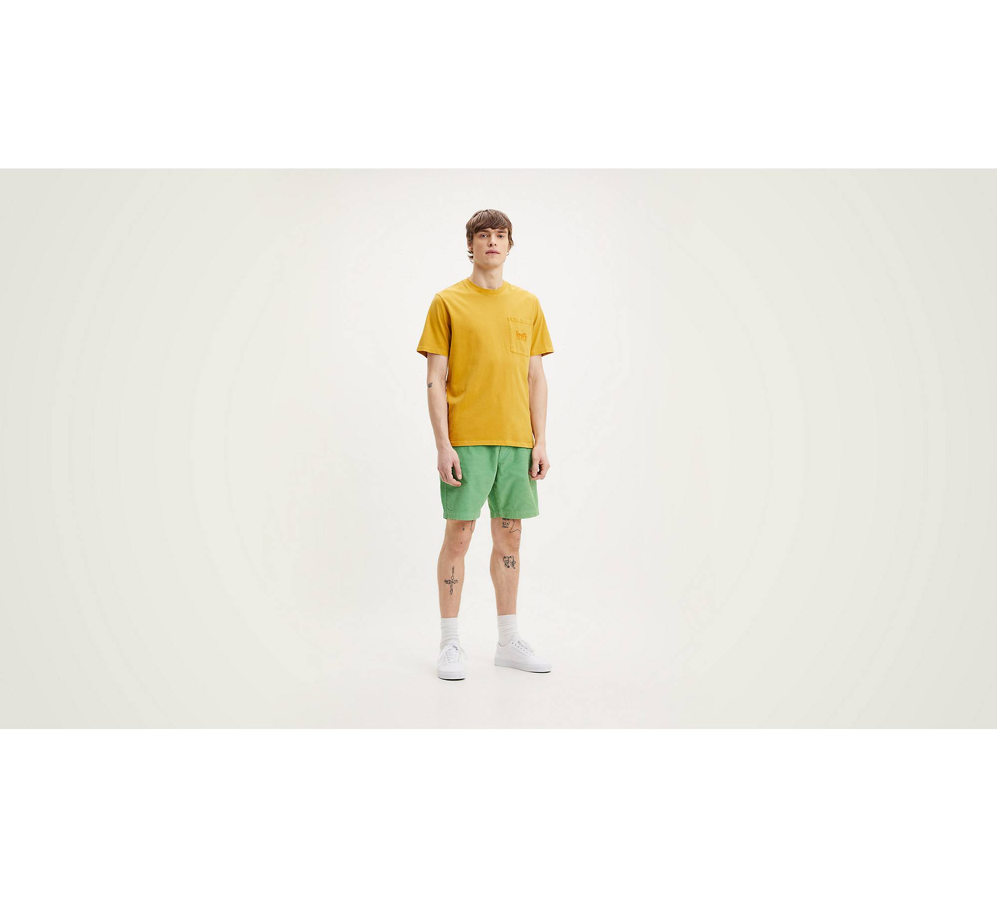 Xx Chino Ez Corduroy Shorts - Green | Levi's® ES