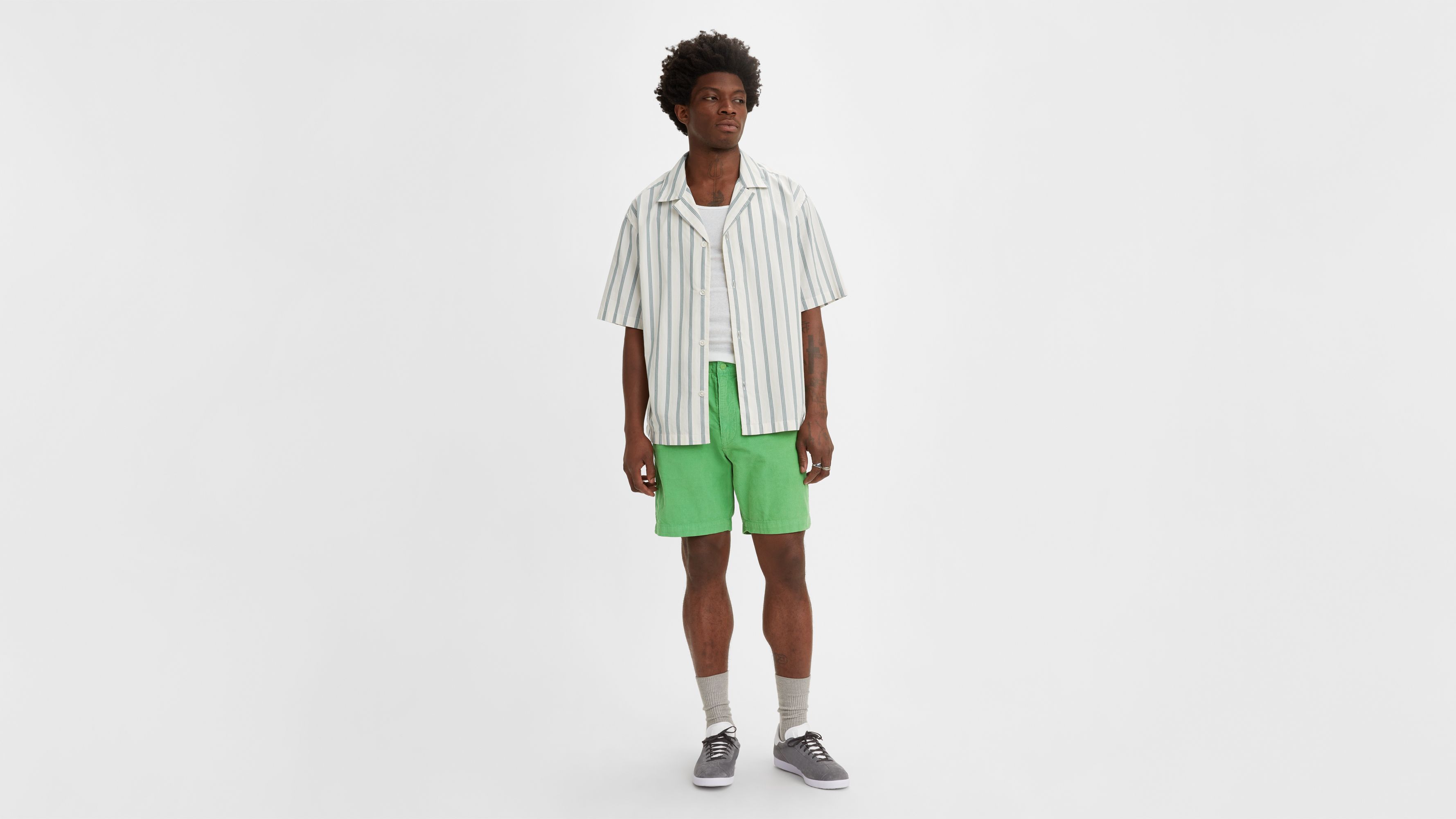 Levi's® Xx Chino Ez Waist Corduroy 8 Men's Shorts - Green