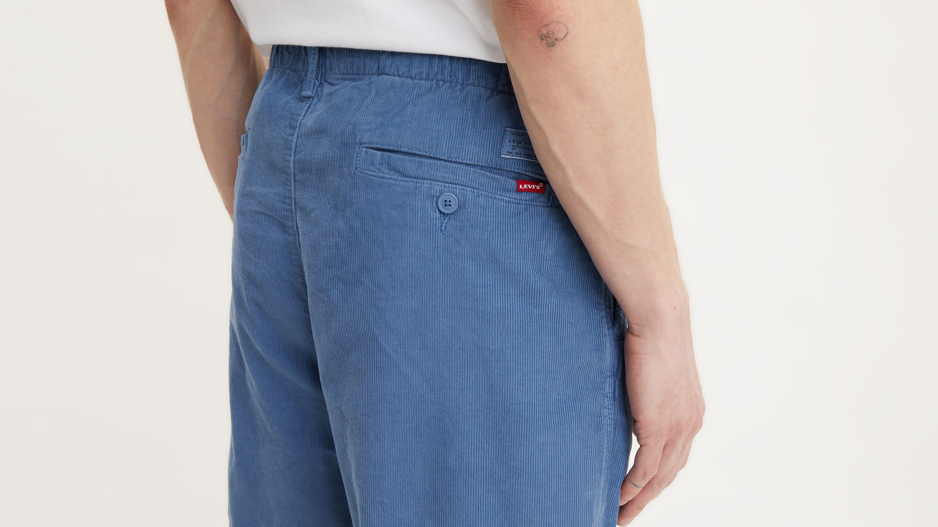 Xx Chino Ez Corduroy Shorts - Blue | Levi's® MC