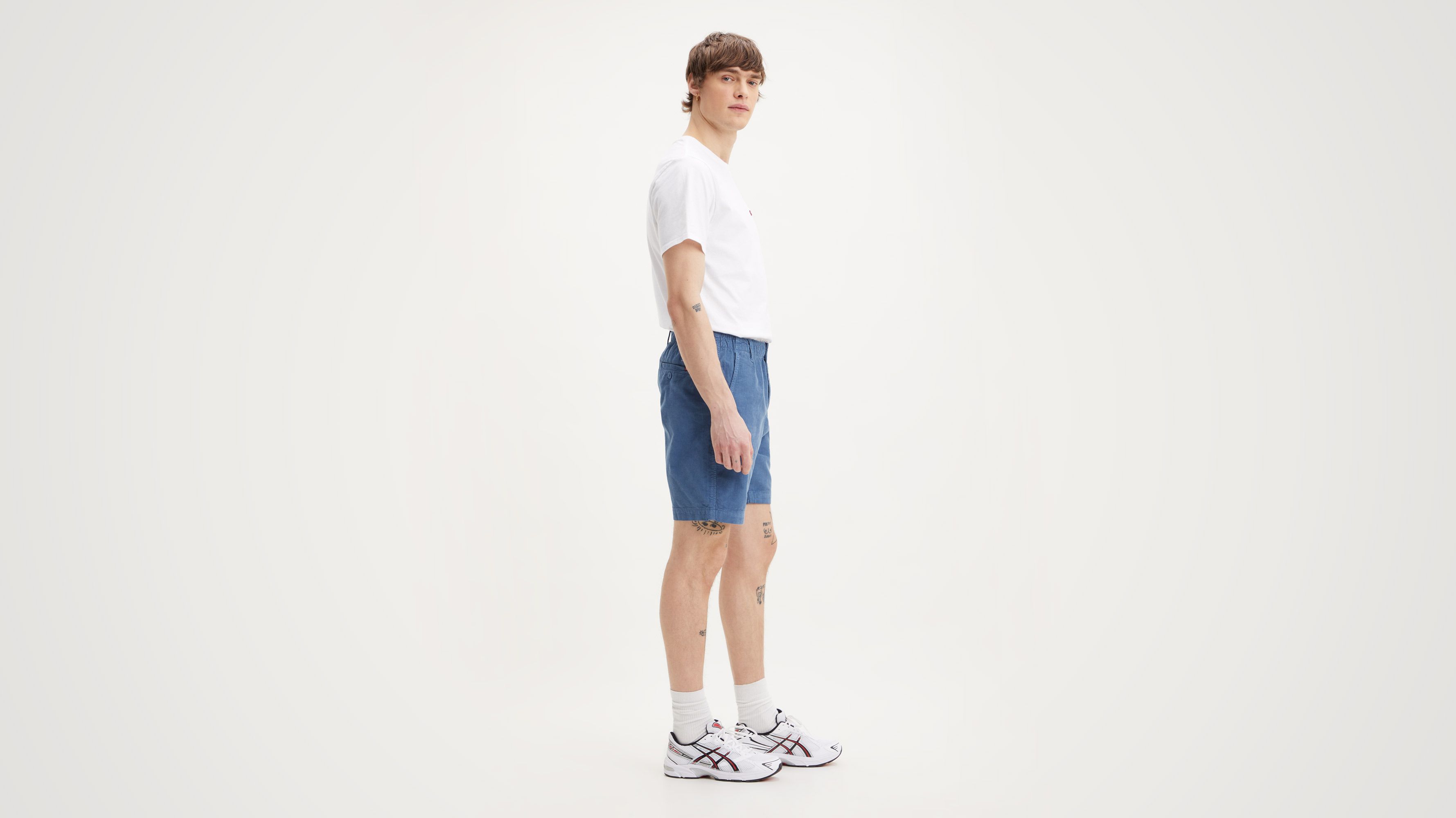 Levi's® Xx Chino Ez Waist Corduroy 8 Men's Shorts - Blue