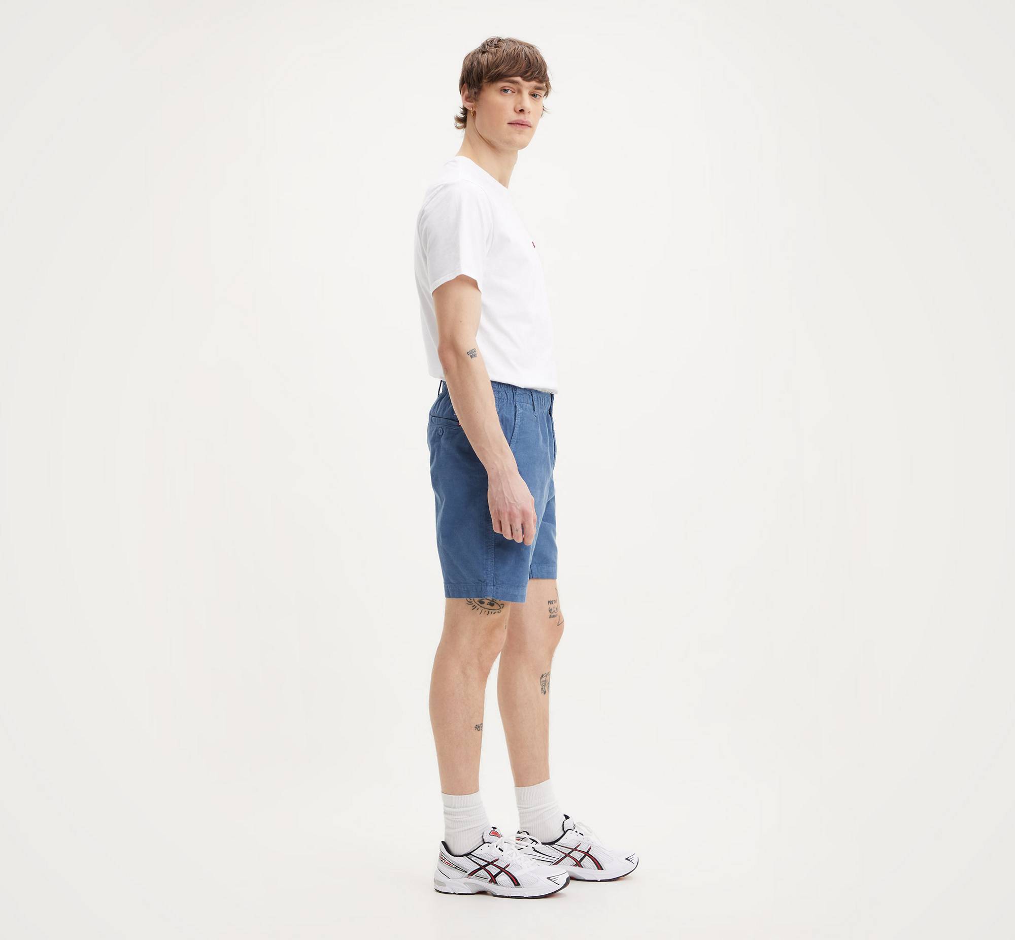 Xx Chino Ez Corduroy Shorts - Blue | Levi's® GB