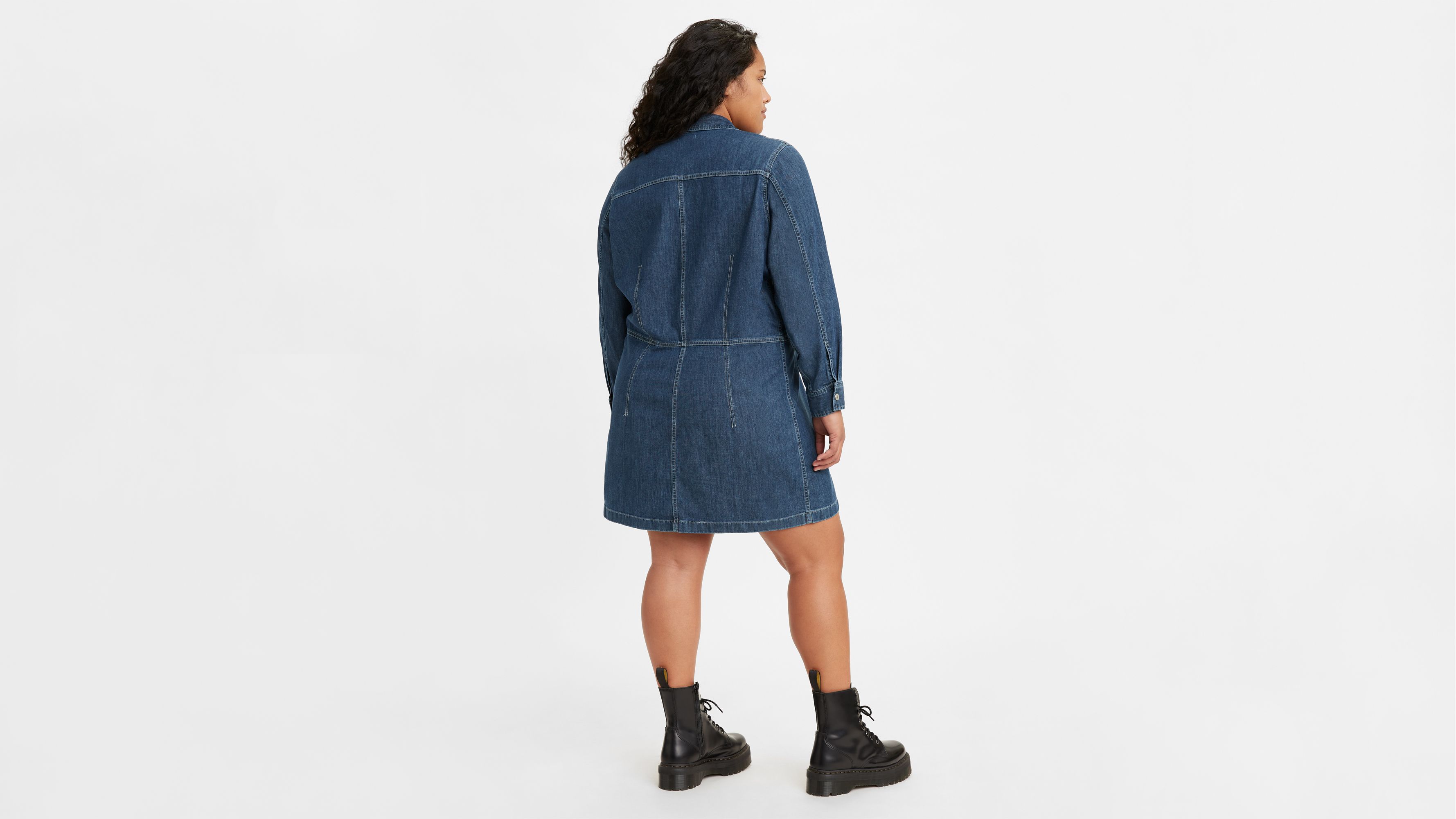 Ellie Denim Dress (plus Size) - Medium Wash | Levi's® US