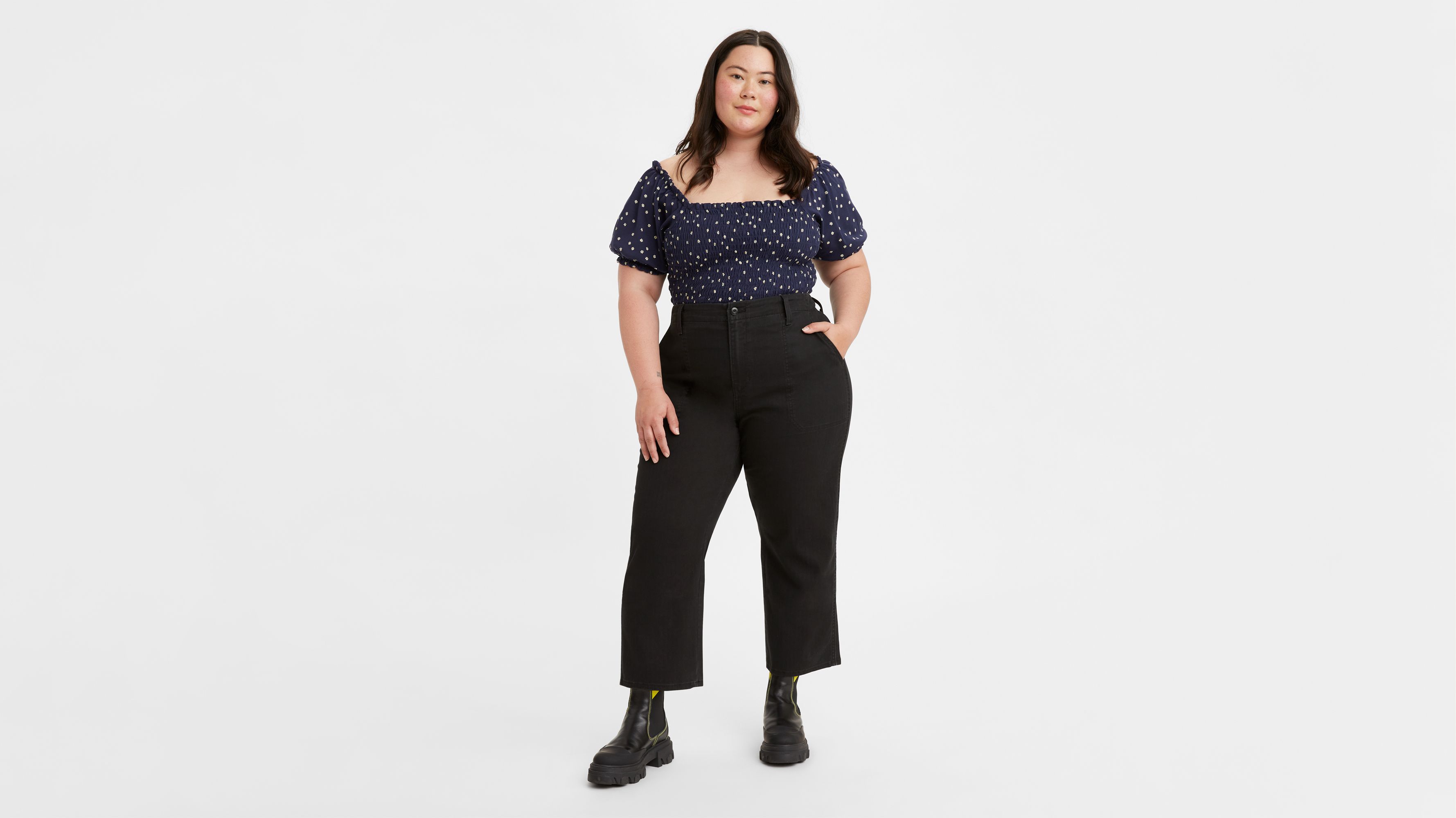 Surplus Straight Women's Pants (Plus Size) 1