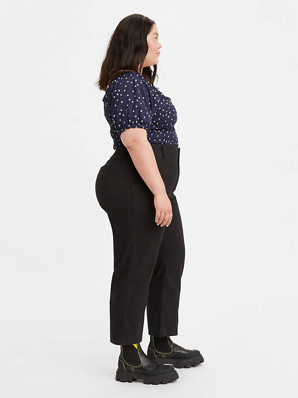 Surplus Straight Women's Pants (plus Size) - Black | Levi's® CA