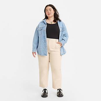 Surplus Straight Women's Pants (Plus Size) 1
