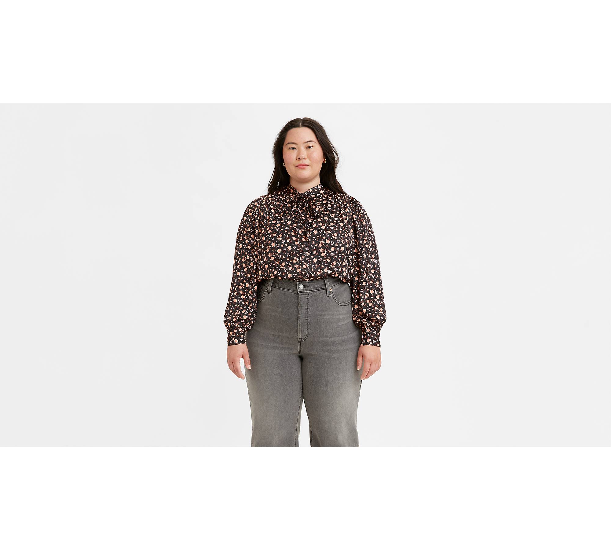 Marianna Button-up Blouse Size) - Levi\'s® US Multi-color | (plus