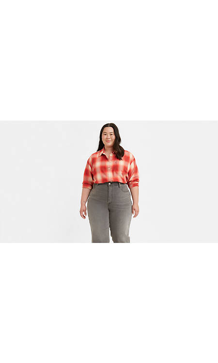 lof een miljoen Aardappelen Henri Flannel Button-up Shirt (plus Size) - Multi-color | Levi's® CA