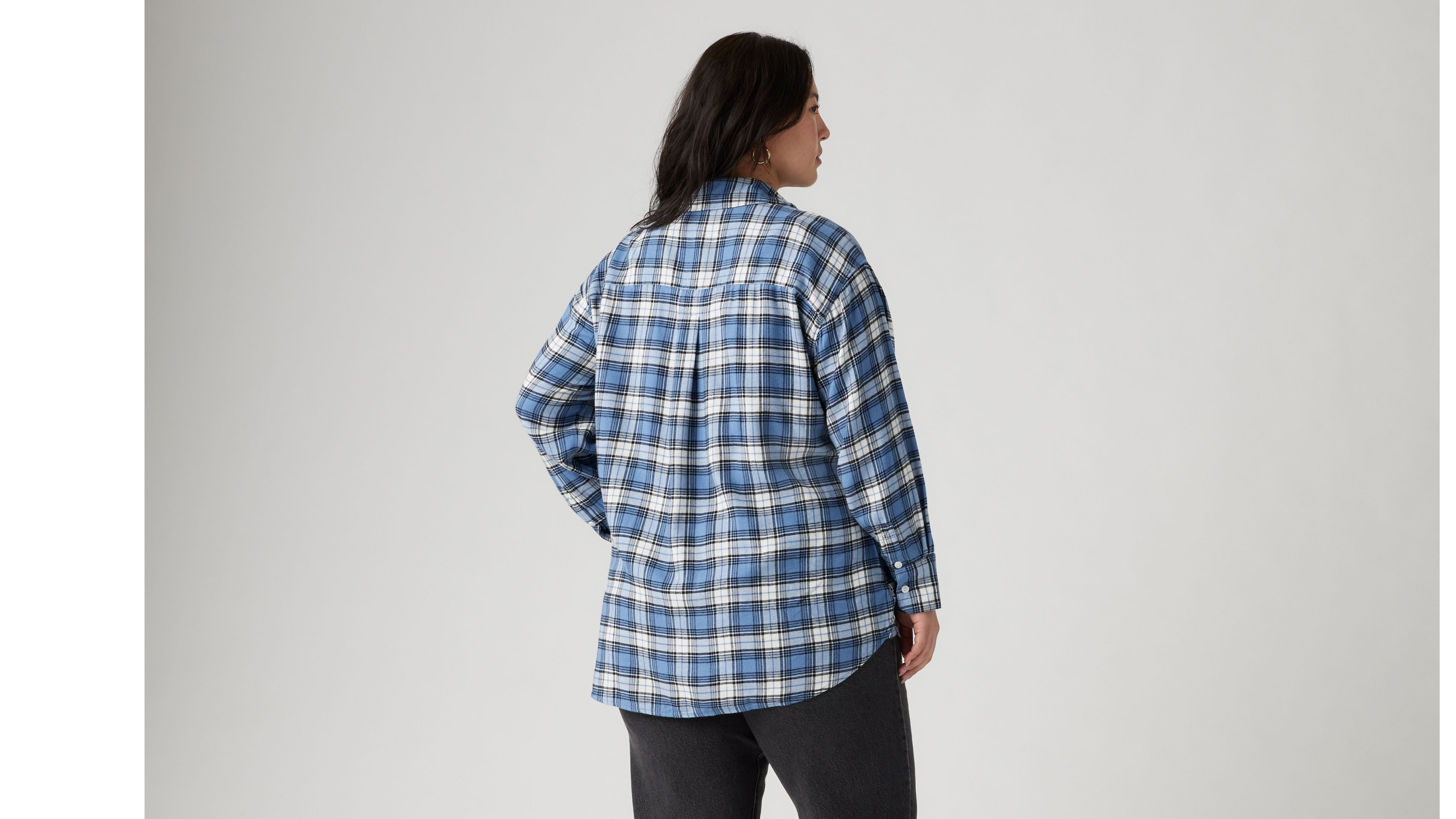 Henri Flannel Shirt (Plus Size)