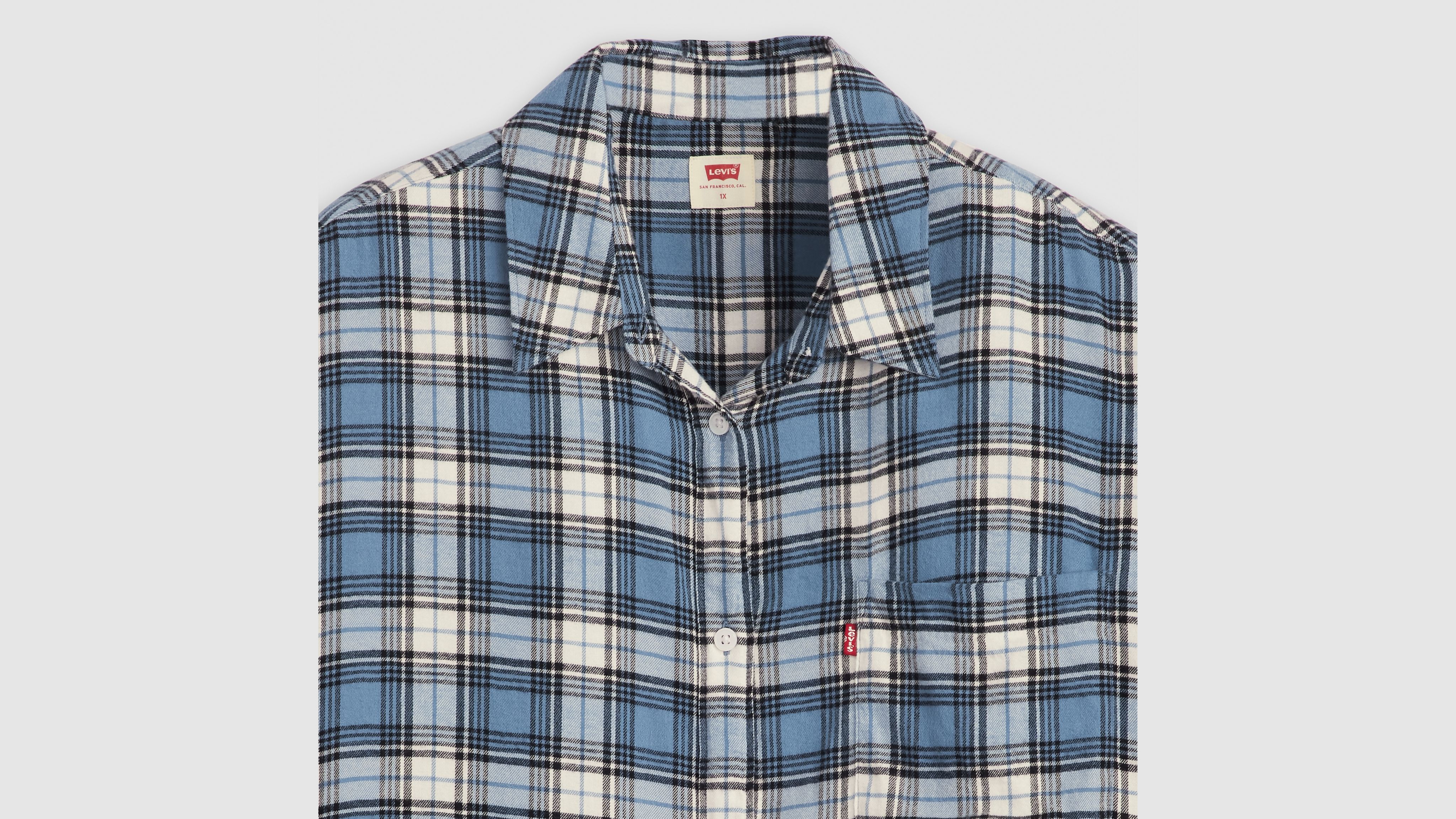 Henri Flannel Shirt (Plus Size) 4