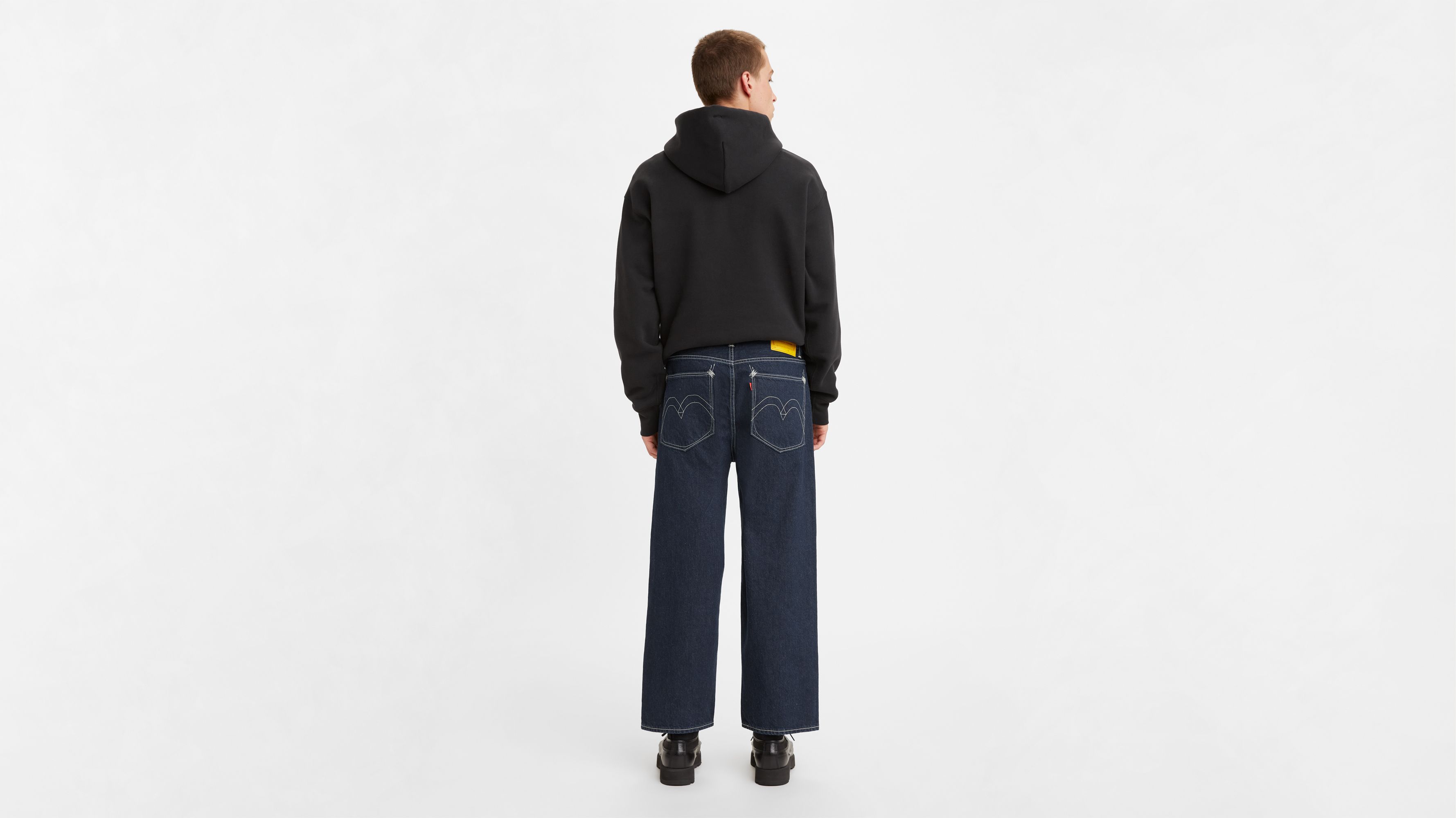 Shorty Wide Leg Men's Jeans