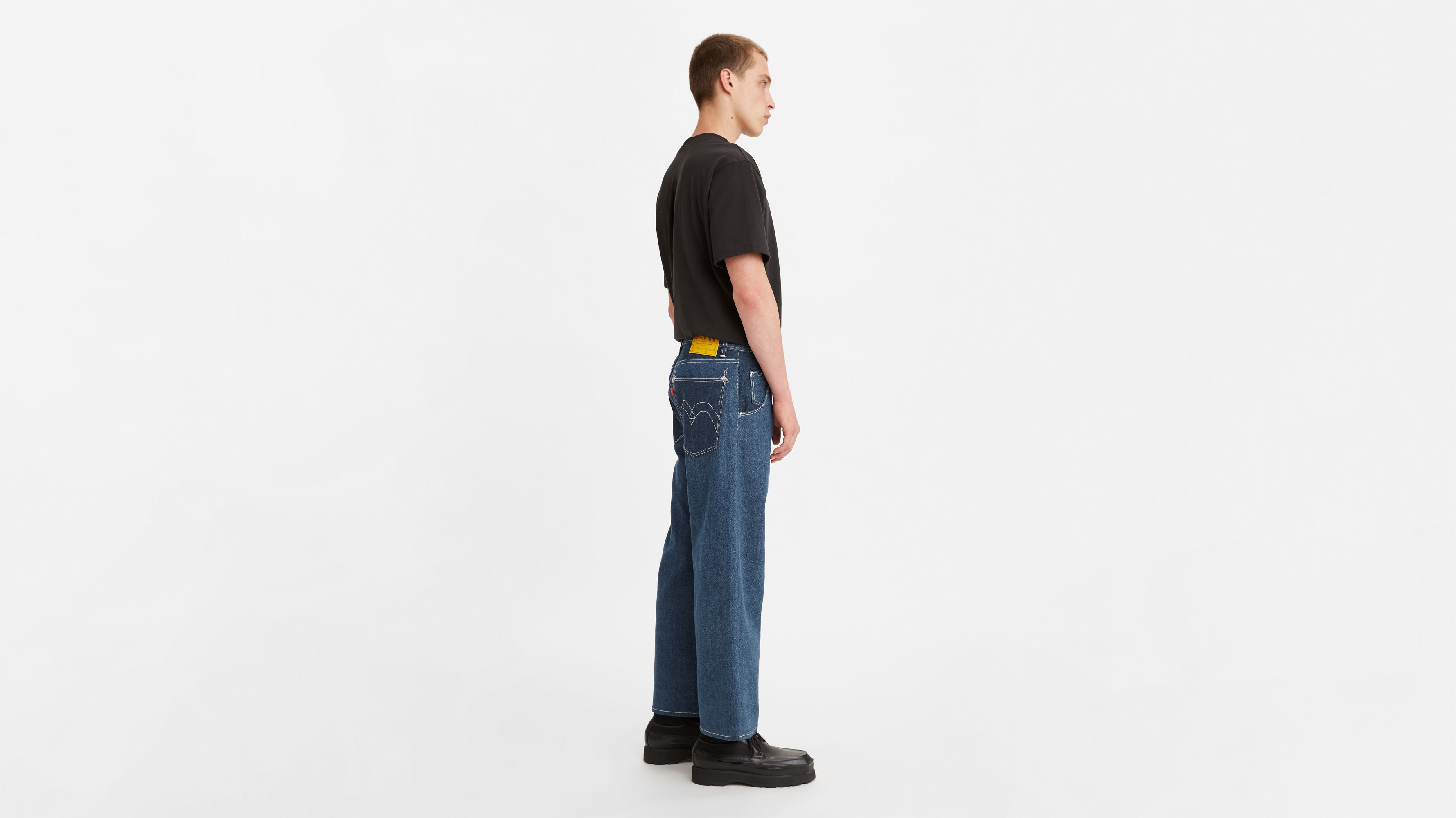 Shorty Wide Leg Men's Jeans 3