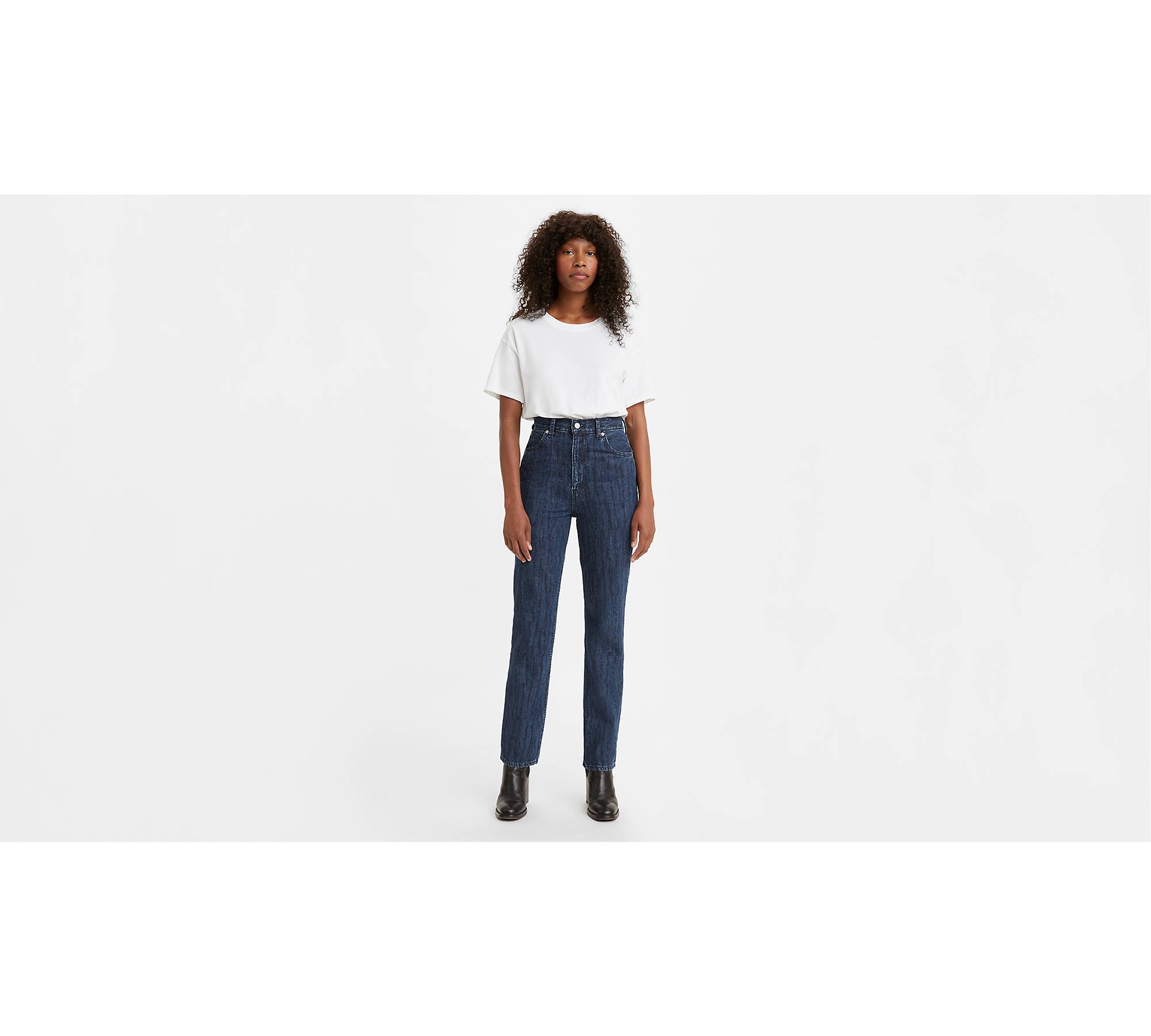 Levi's® WellThread® 70's High Rise Straight Fit Women's Jeans 1