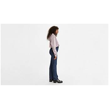 Levi's® Wellthread® 70's High Rise Straight Women's Jeans - Dark | Levi's® US