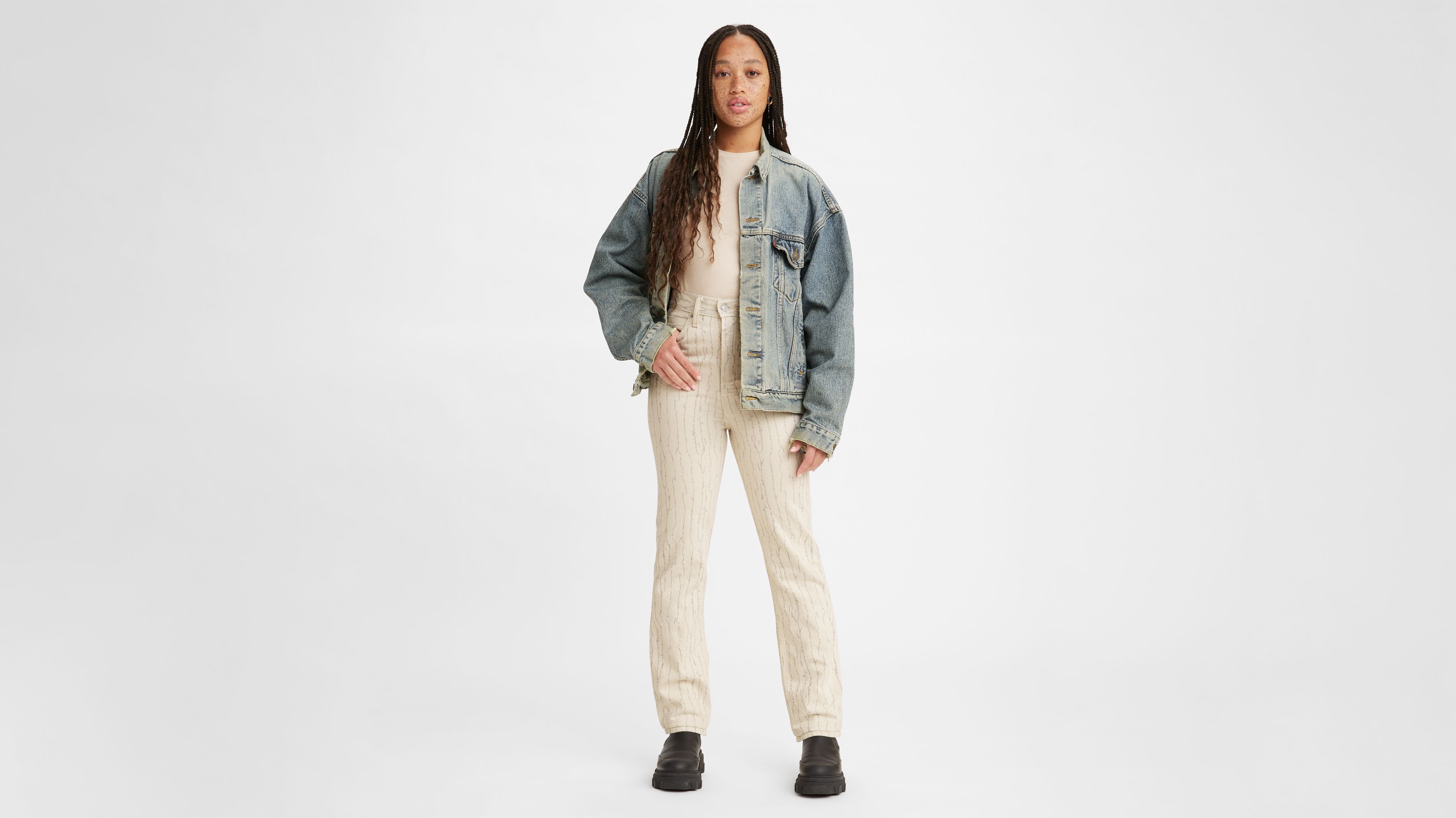 Levi's® WellThread® '70s High Rise Straight Fit Women's Jeans 2