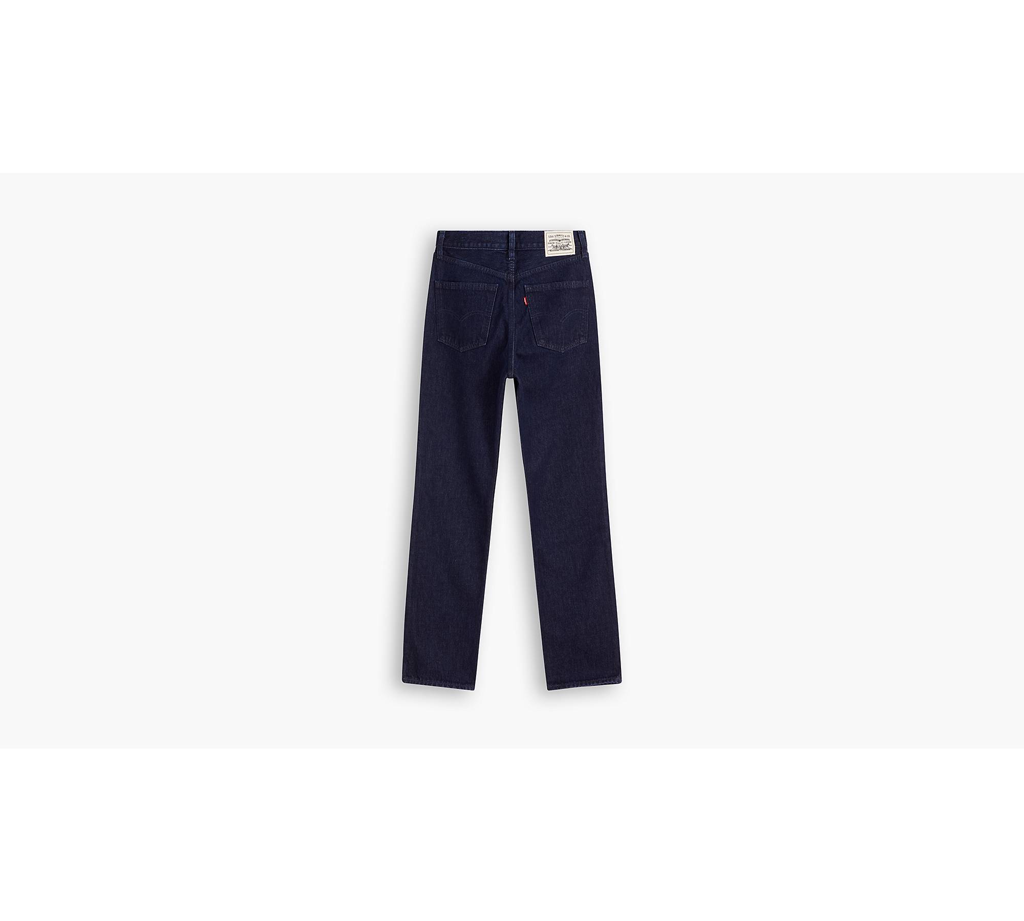 Levi's® Wellthread® '70s High Straight Women's Jeans - Dark Wash | Levi ...