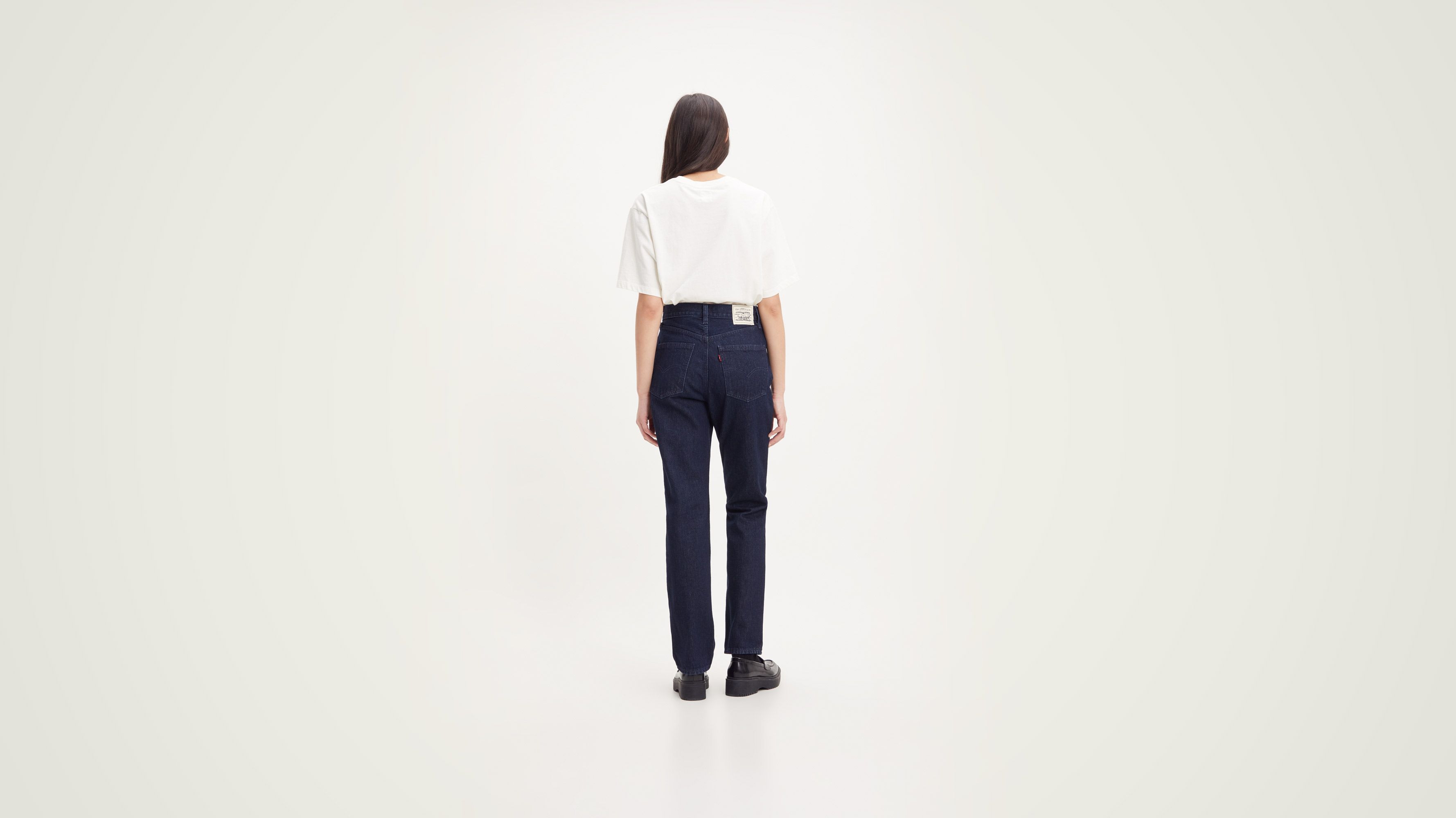 Wellthread® 70's High Straight Jeans - Blue