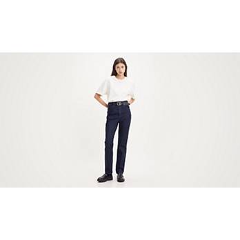 Jeans dritti a vita alta anni ’70 WellThread® 5