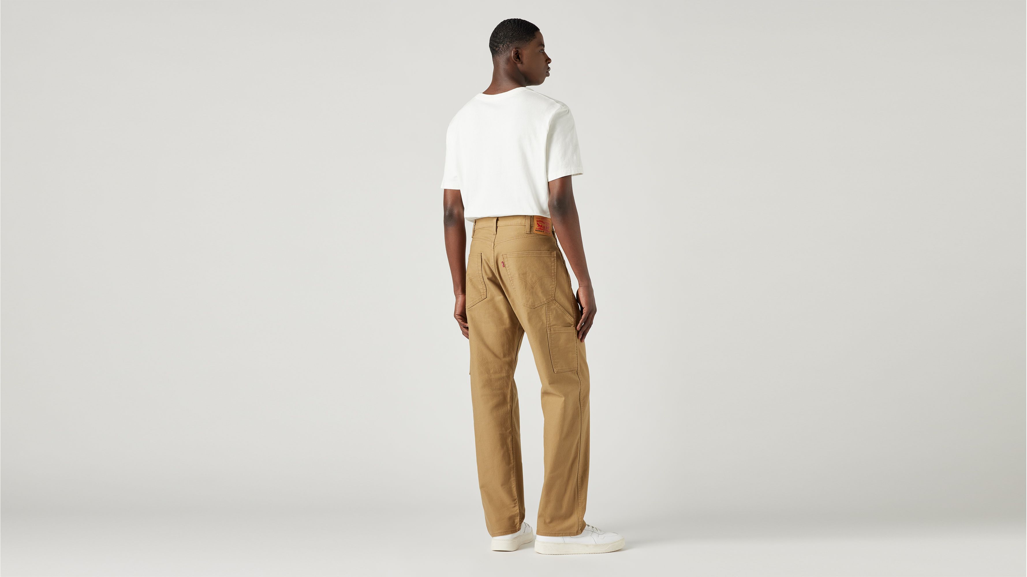 Levi's Workwear Utility Pants In Ermine Canvas