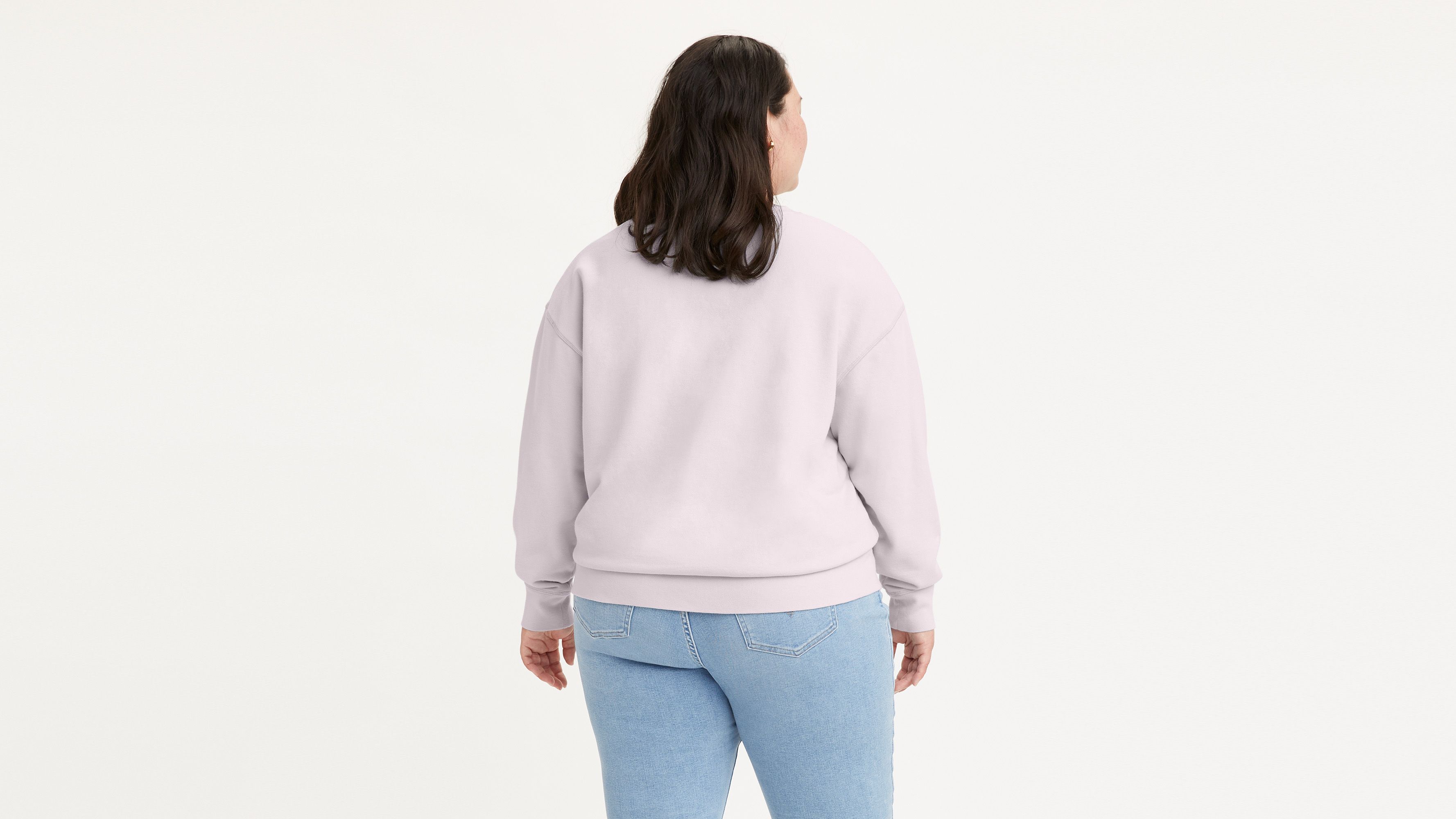 Almindelig trøje med rund hals (plusstørrelse) 2