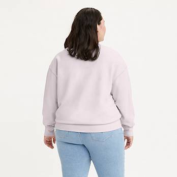 Standard Sweatshirt met ronde hals (Plus Size) 2