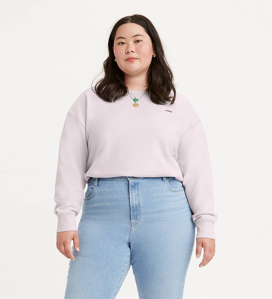 Crewneck Sweatshirt (plus Size) - Pink | Levi's® GB